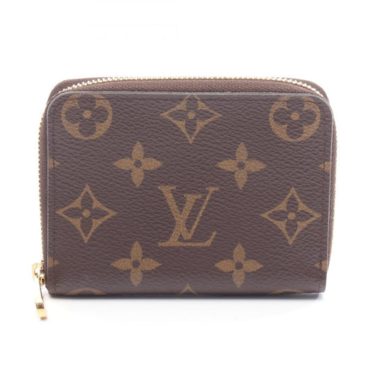 Louis Vuitton Zippy Coin Purse, Coated Canvas and Leather, Monogram, Women's, Brown, M60067