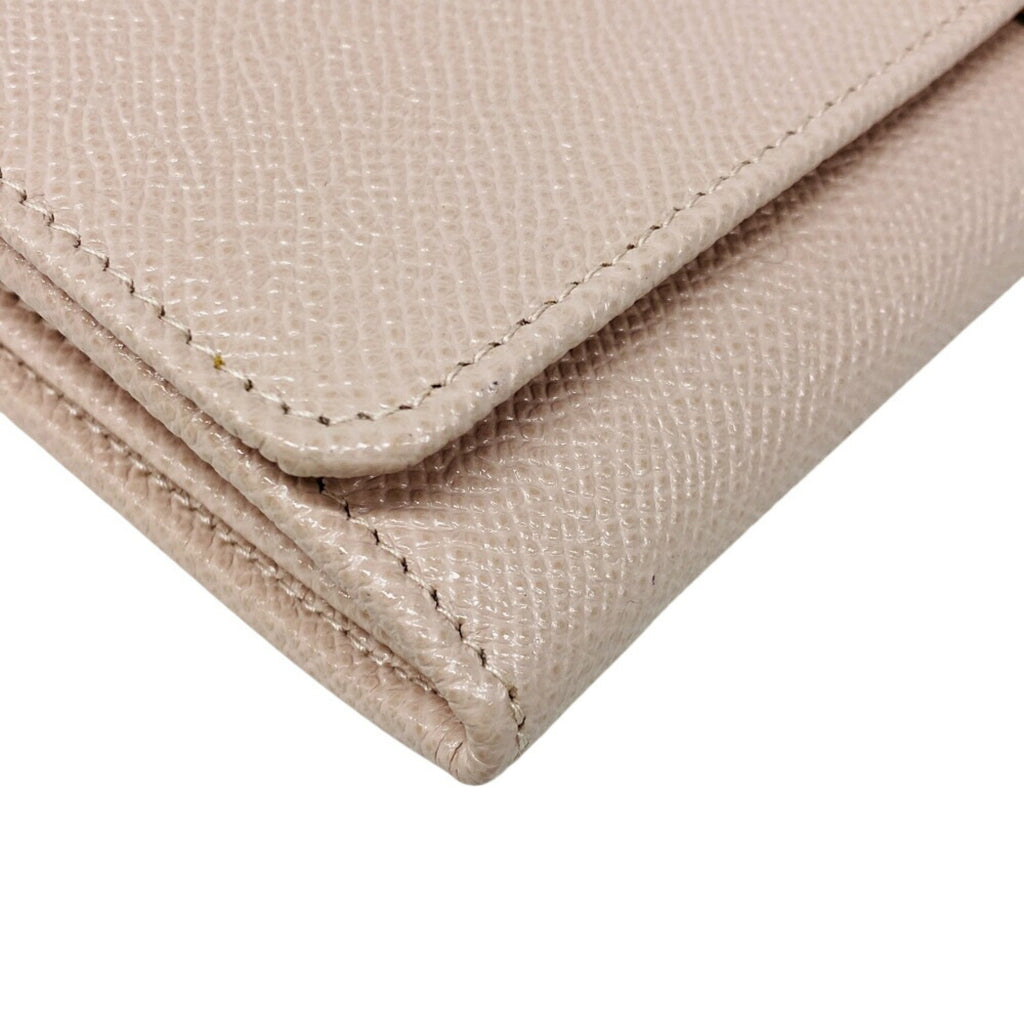 BALENCIAGA 30413 Clip Long Wallet Pink Women's