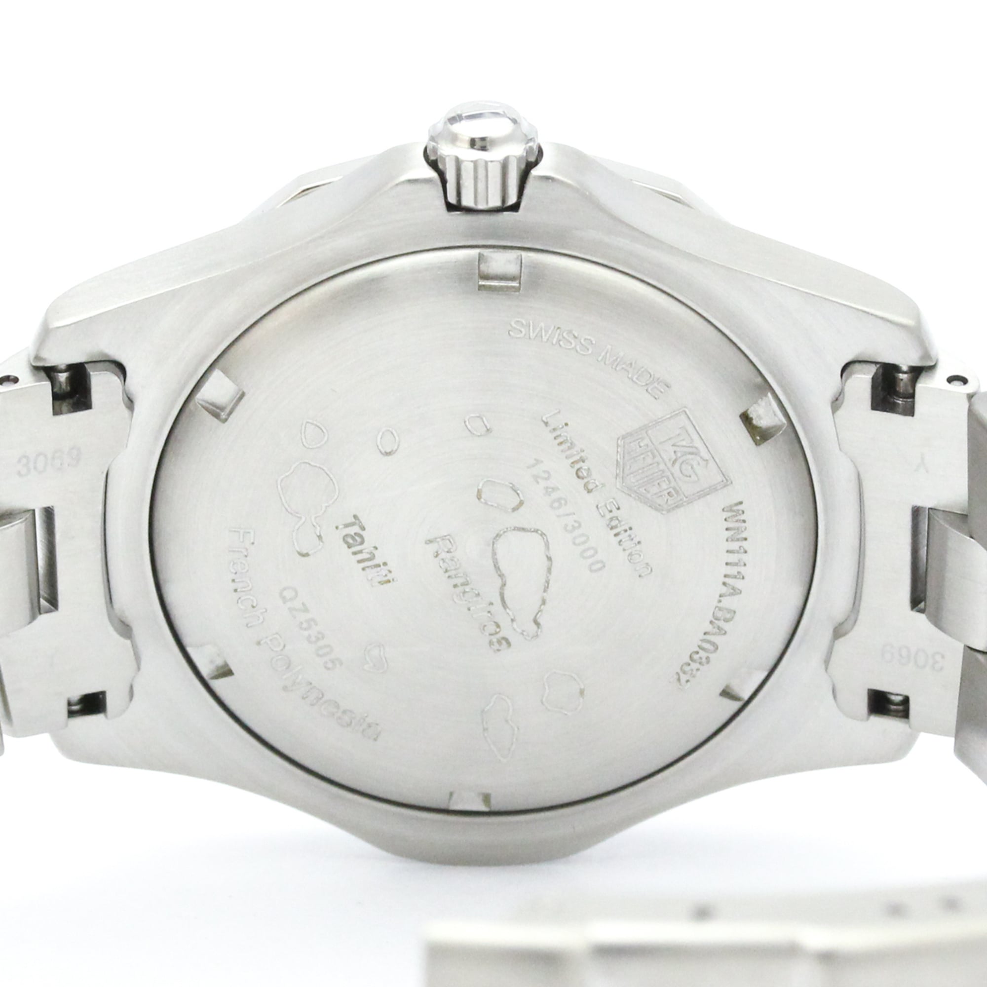 TAG HEUER 2000 Exclusive Rangiroa Tahiti Limited Watch WN111A Polished — Very Good