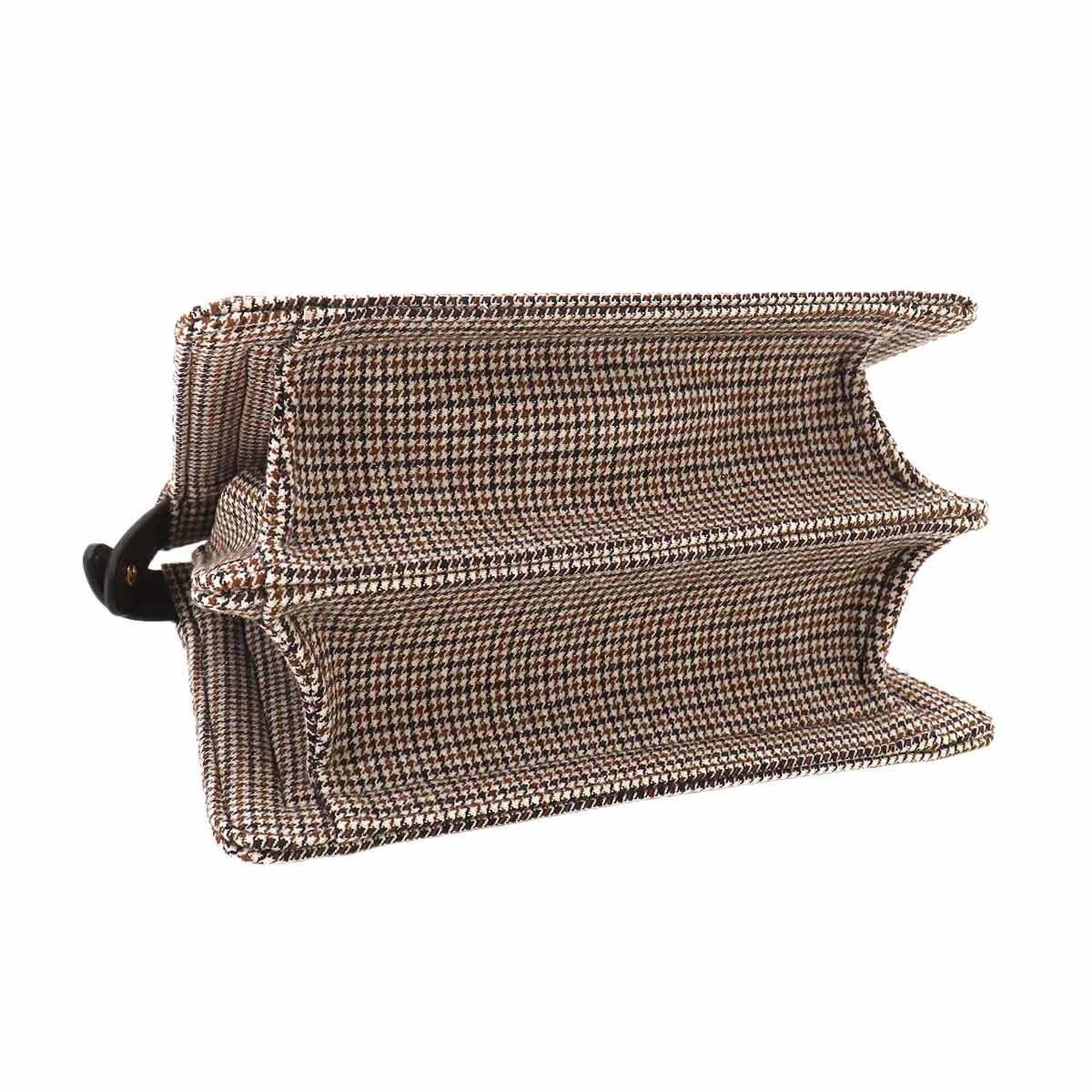 Fendi Peekaboo ISeeU Petite 2-way Hand/Shoulder Handbag, Canvas and Leather, Brown, 8BN335 — New - Store Return
