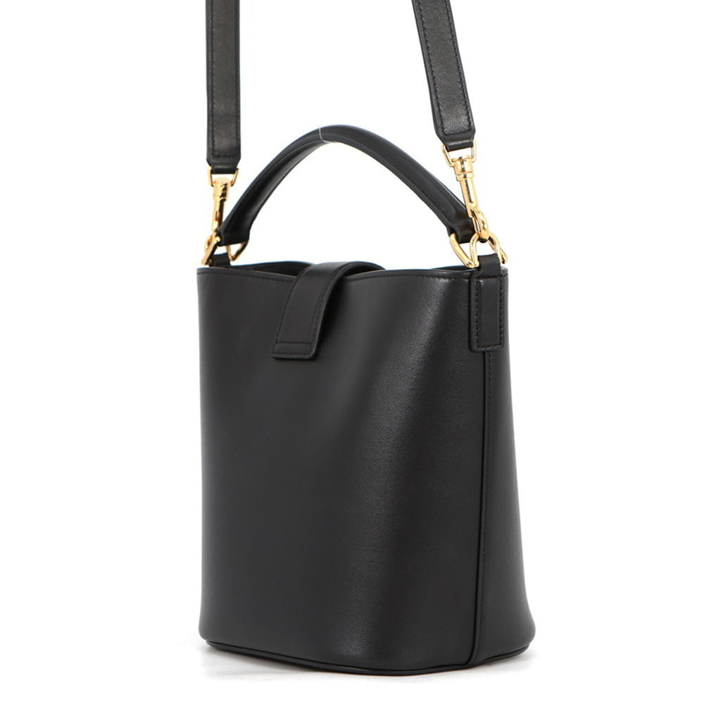 Celine Triomphe Small Bucket Louise Handbag 119173FX9.04LU CELINE 2-way Black Women's — Like New