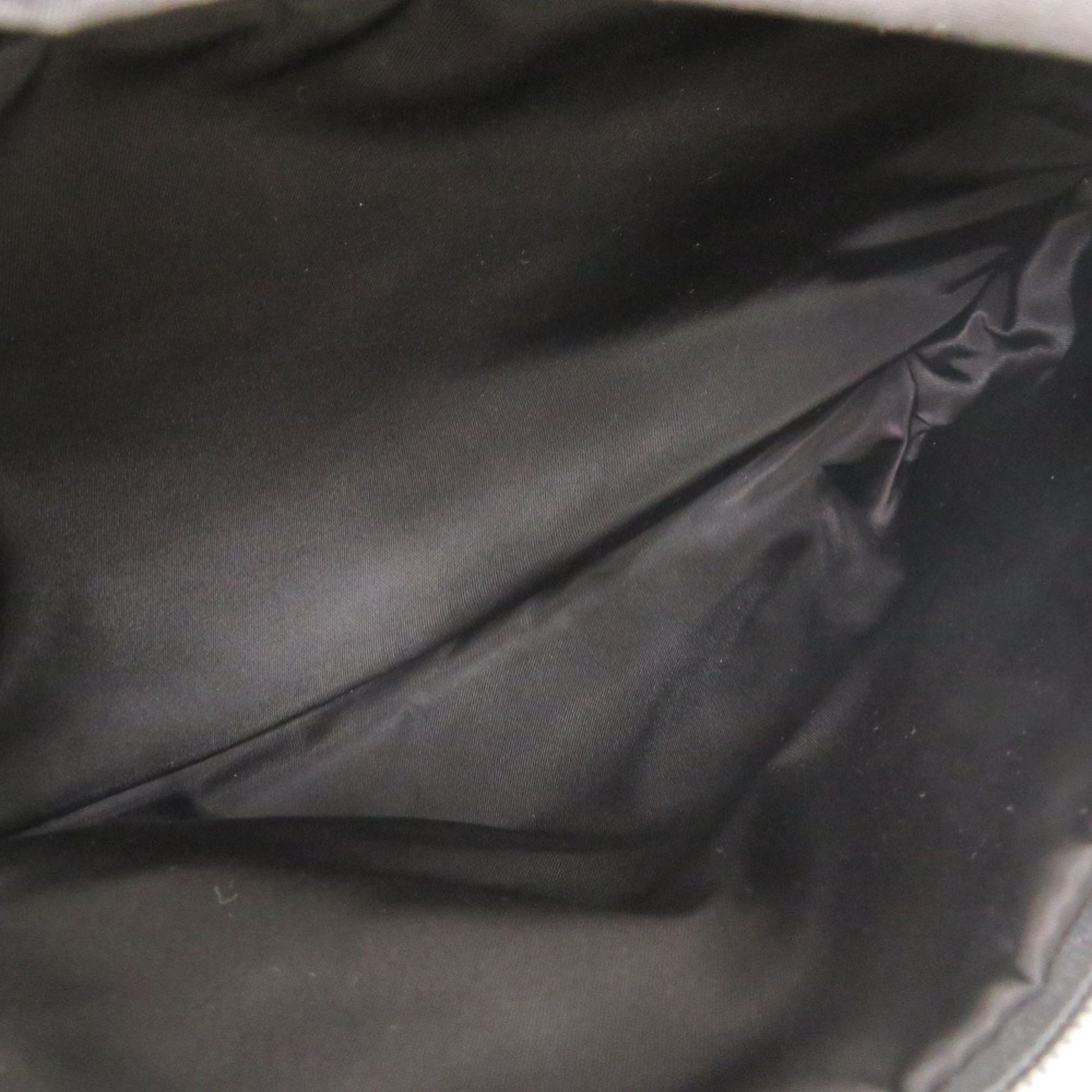 Like new Prada nylon black backpack/daypack, black, 1213 PRADA — Like New