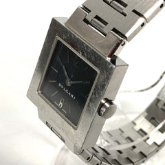 BVLGARI SQ22SS Square Quadrado Ladies Watch, SS, Silver — Good