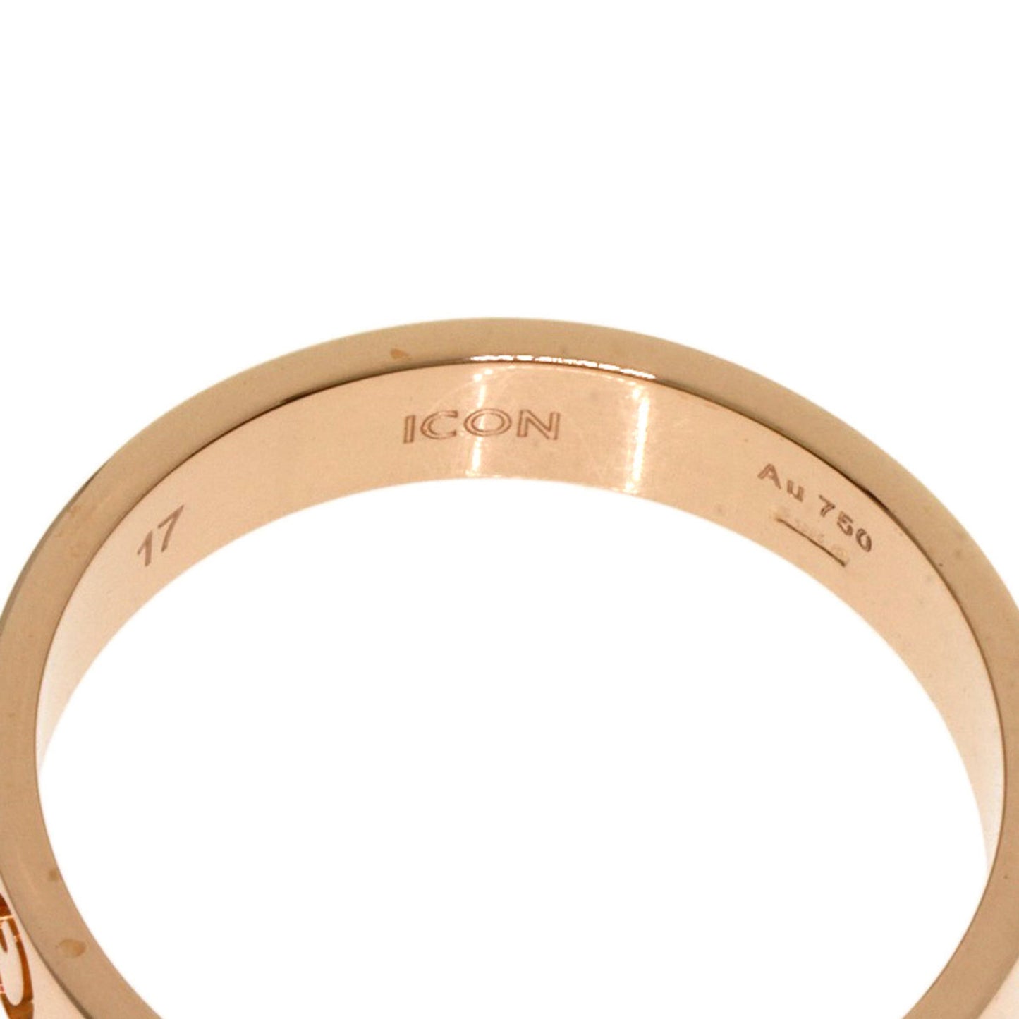Gucci Icon #17 Ring, 18K Pink Gold, Women's, GUCCI