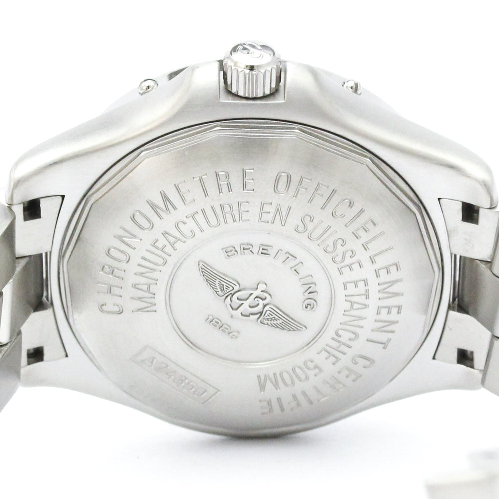 BREITLING Colt Stainless Steel Quartz Mens Watch A74350 Polished — Very Good