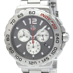 TAG HEUER Formula Chronograph Indy 500 Quartz Watch CAU1113 Polished — Very Good