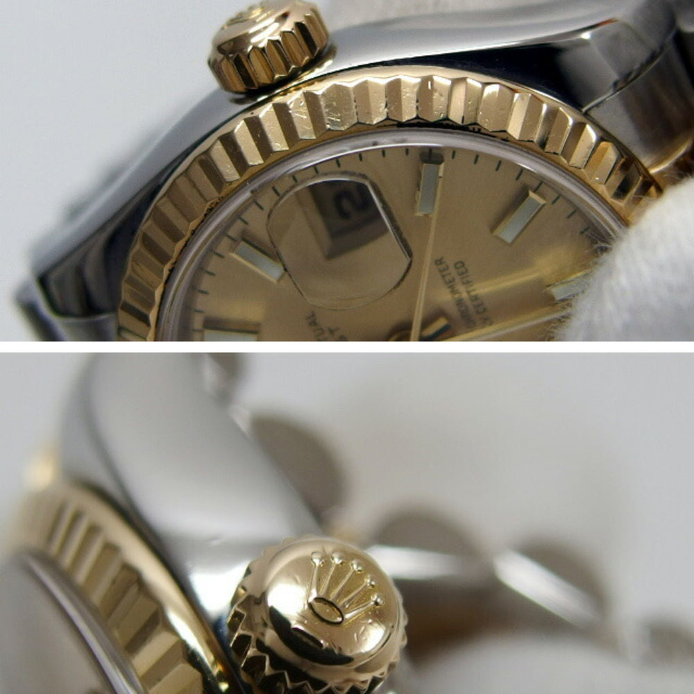 Rolex Datejust 18K Yellow Gold and Stainless Steel Women's Watch 179173 — Very Good