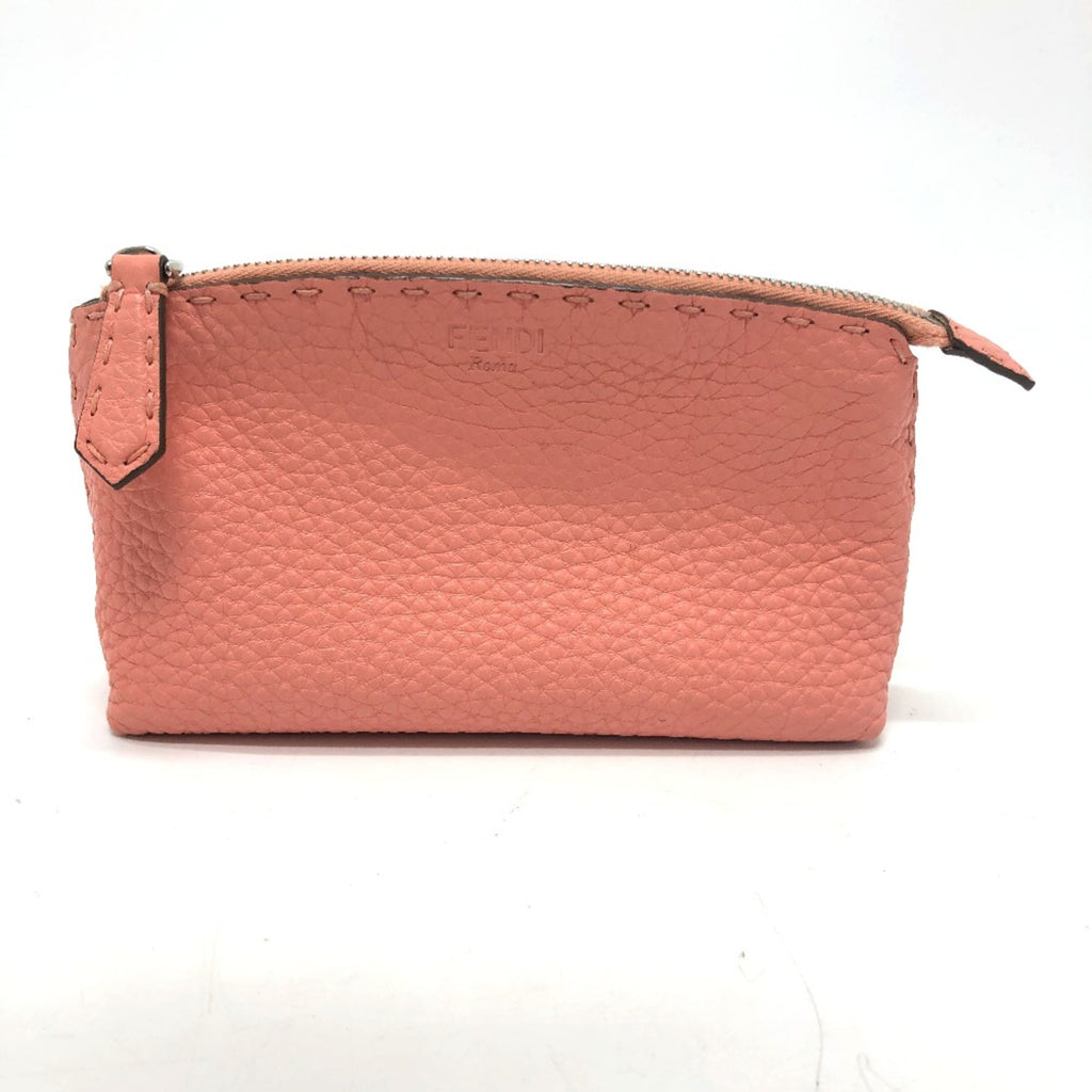 Fendi 8N0114 Cosmetics Pouch makeup pouch Pouch pink SilverHardware