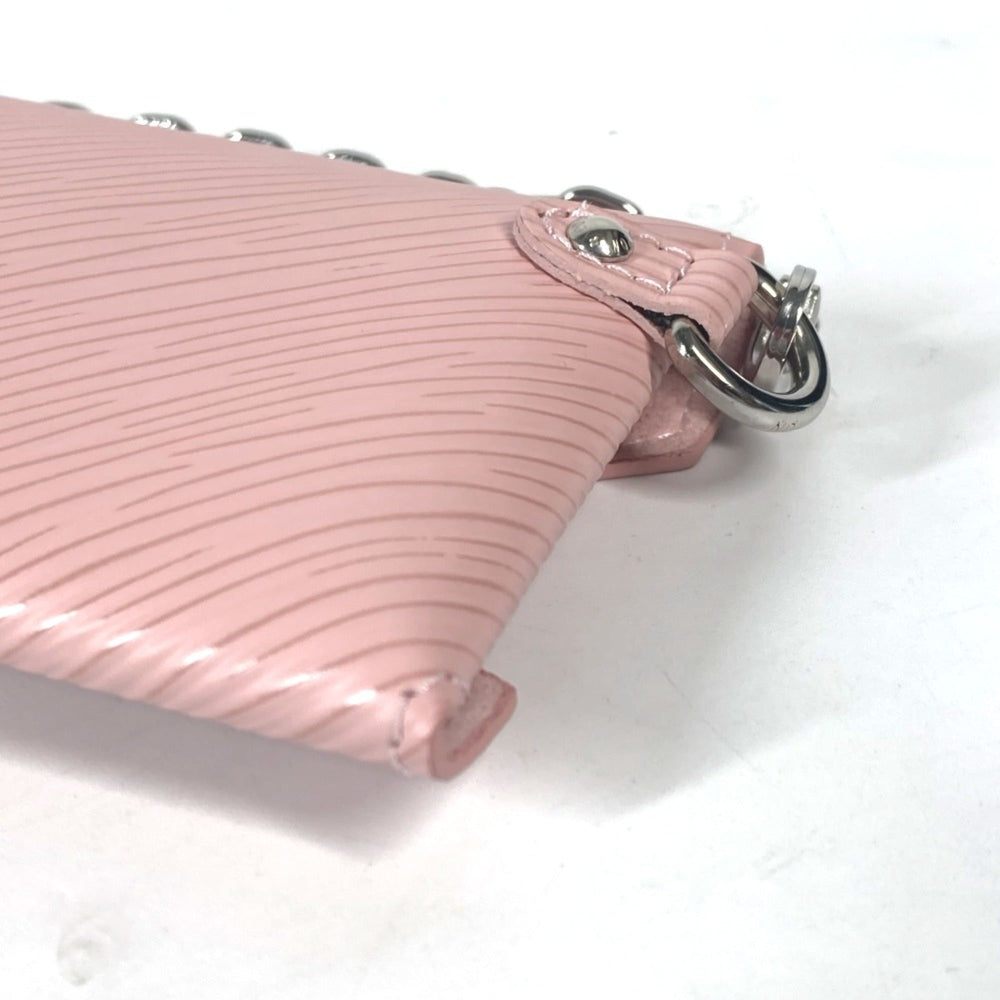 LOUIS VUITTON Louis Vuitton M68557 Epi Kirigami Necklace Pouch Wallet/Coin Case Wallet Leather Women's Pink — Like New