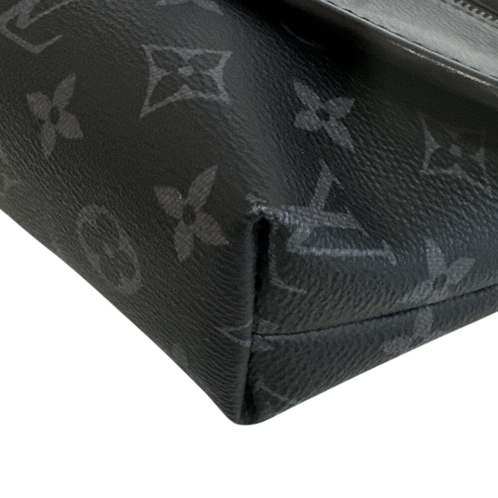 LOUIS VUITTON M12636 Pulse Wearable Wallet Pochette Smartphone Shoulder Bag, Monogram Eclipse, Black — New - Store Return