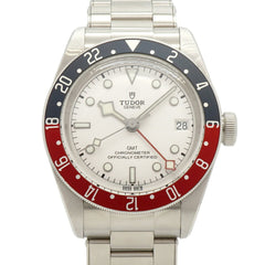 Tudor Black Bay GMT 79830 Silver Dial Men's Watch — Very Good