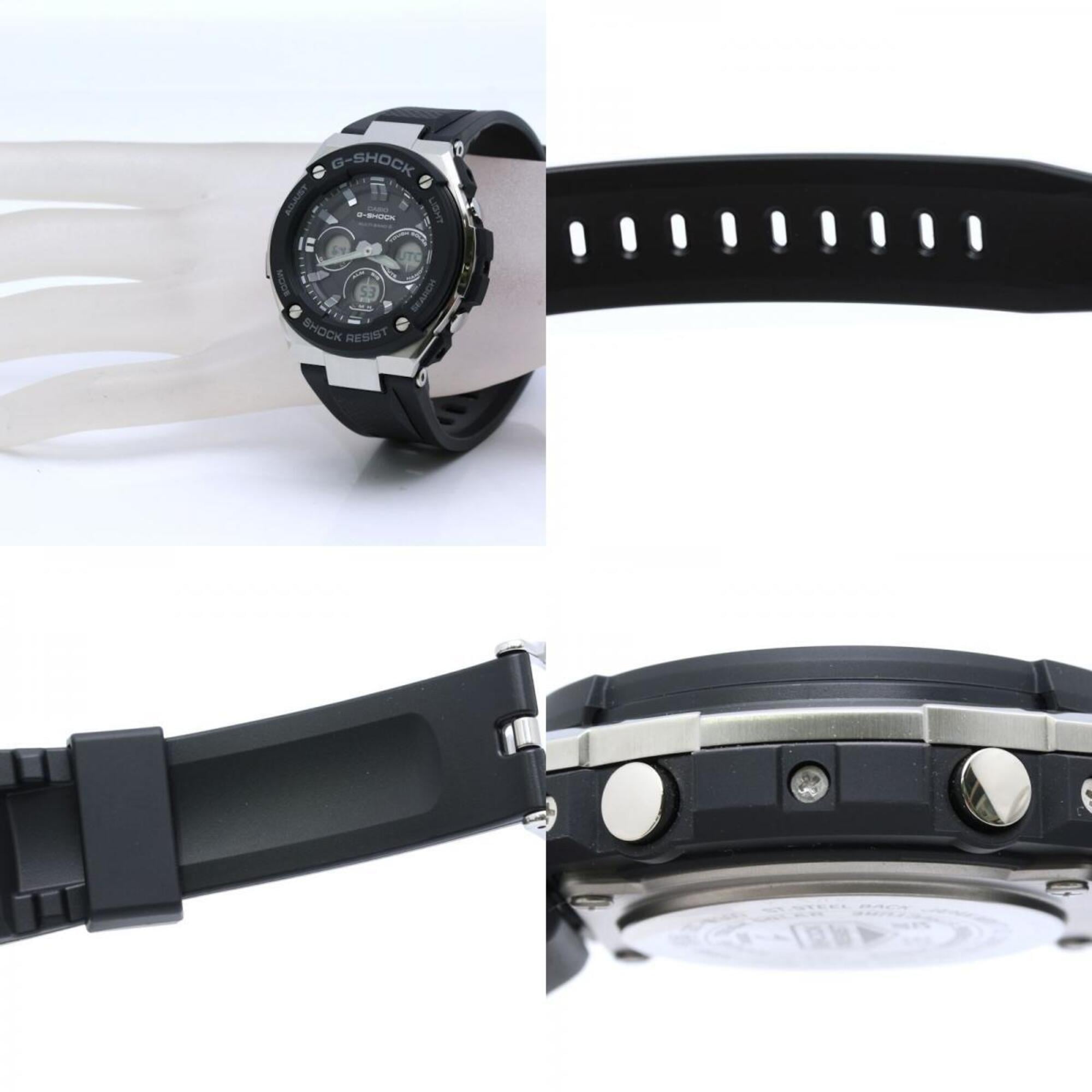 CASIO G-Shock G-STELL GST-W300-1AJF Men's Watch, Resin x Stainless Steel Rubber, 130553 — Like New