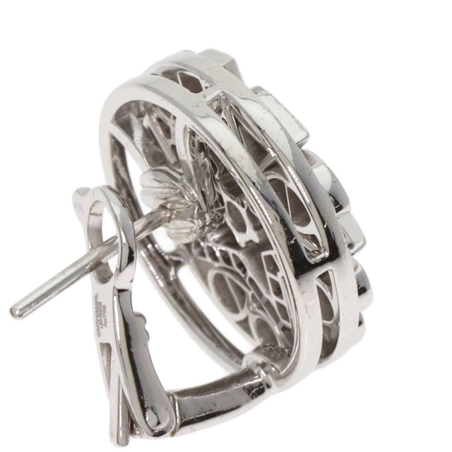 Chanel Comet Diamond Earrings in 18K White Gold for Women