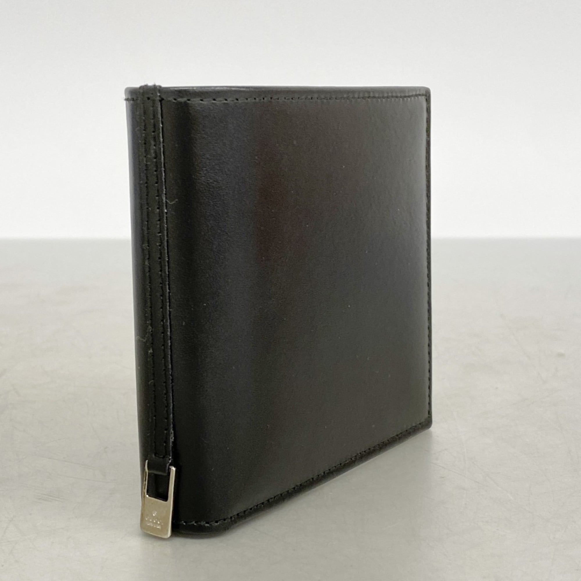 Gucci wallet 034 3731 leather black men's