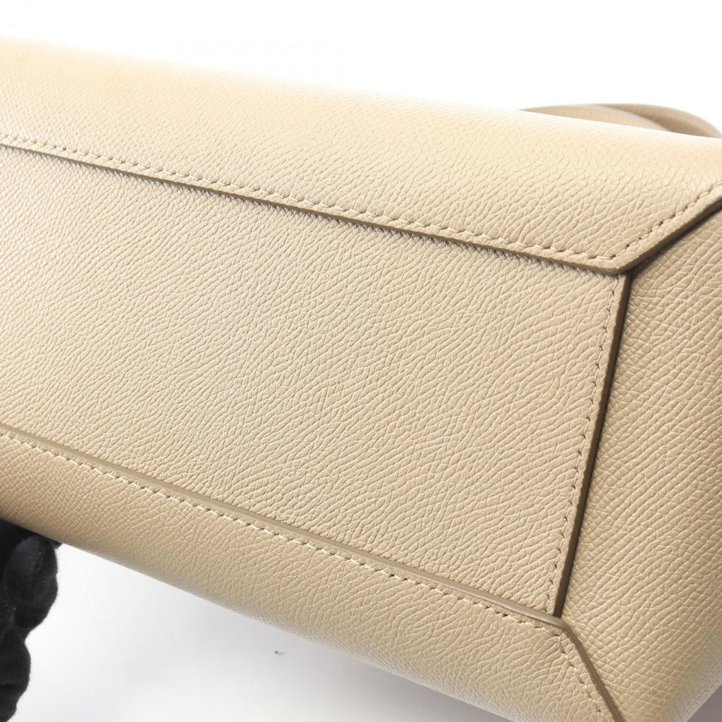 Celine BELT BAG MINI handbag in beige leather for women, model 189103ZVA 18LT.