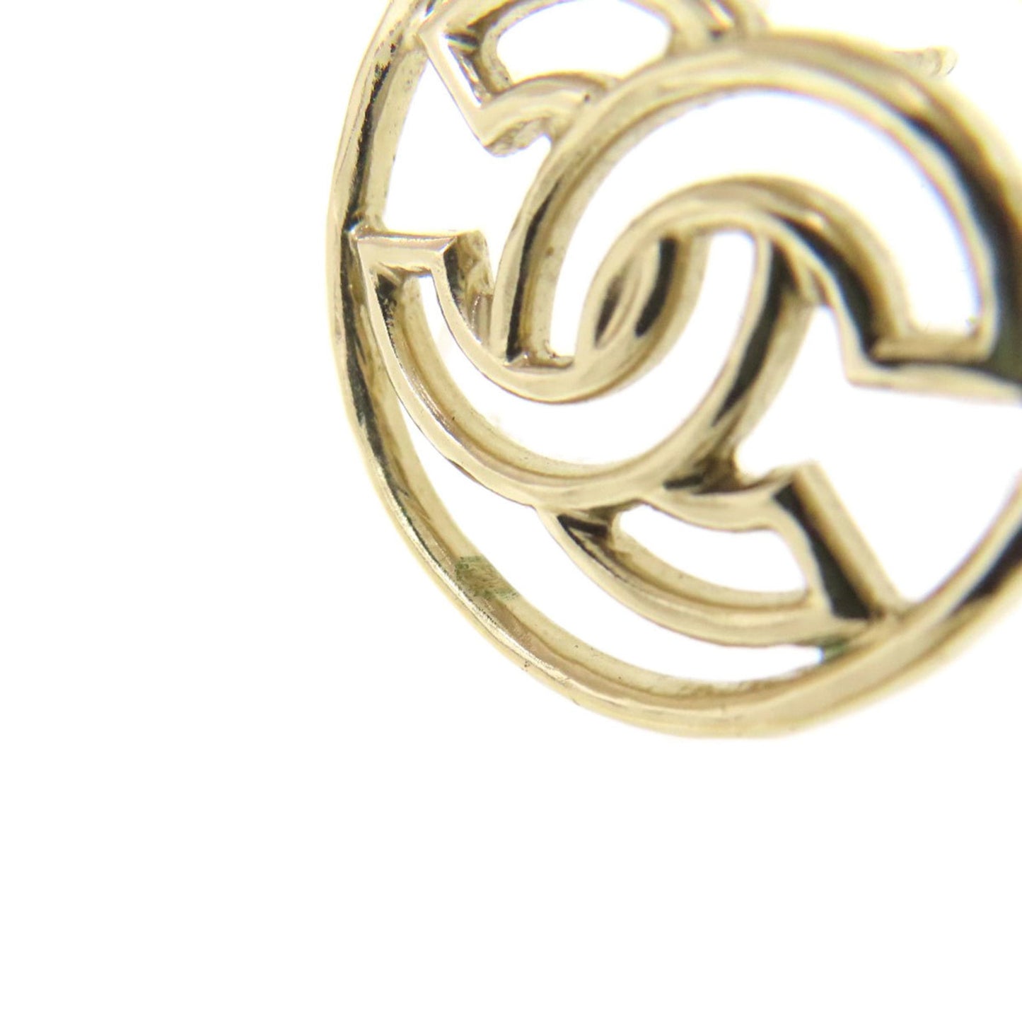 Chanel Coco Mark earrings, metal, for women