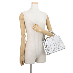 Louis Vuitton handbag, leather, LV x YK Capucines BB, metal dot, M21634, 2-way shoulder bag, Yayoi Kusama, women's, LOUIS VUITTON — Like New