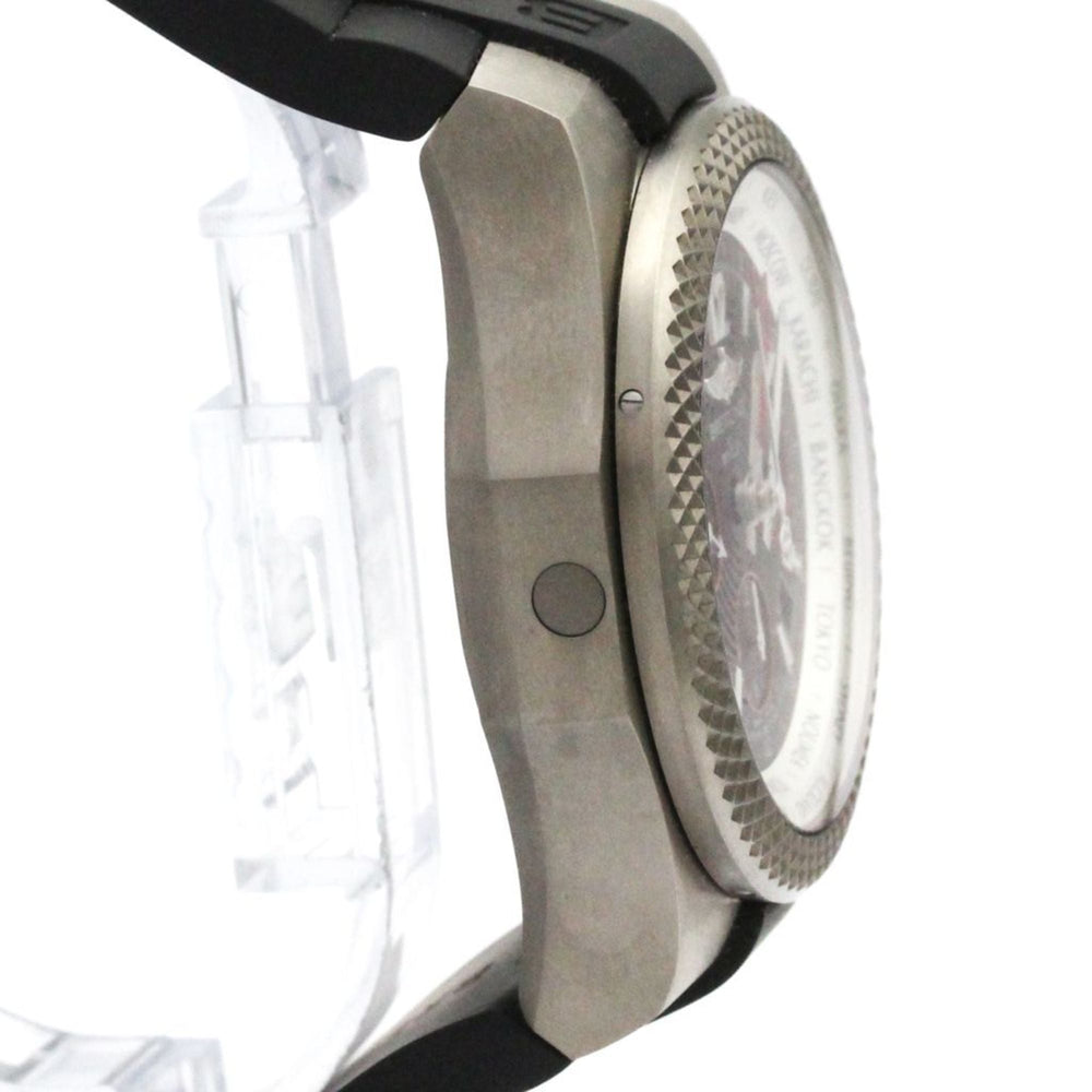 BREITLING Bentley GMT Light Body Titanium Mens Watch EB0433 Polished — Very Good