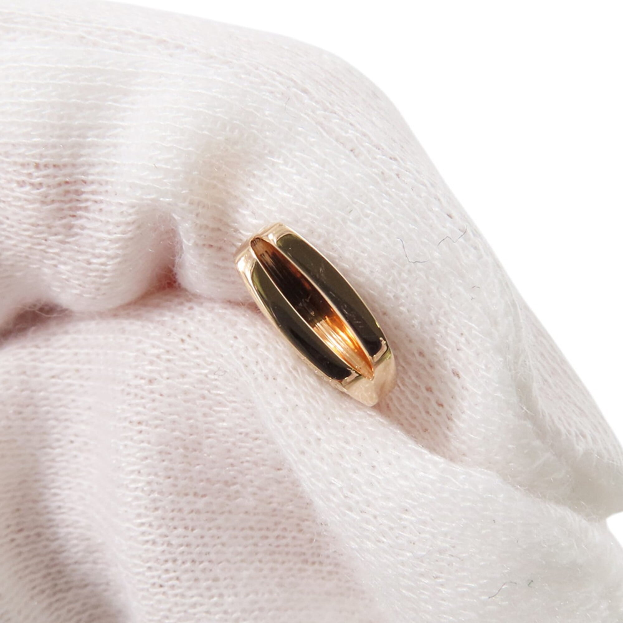 Hermes Kelly Clochette PM Necklace with 104 Diamonds (0.53ct total) in 18K Pink Gold. HERMES pendant, diamond — Like New