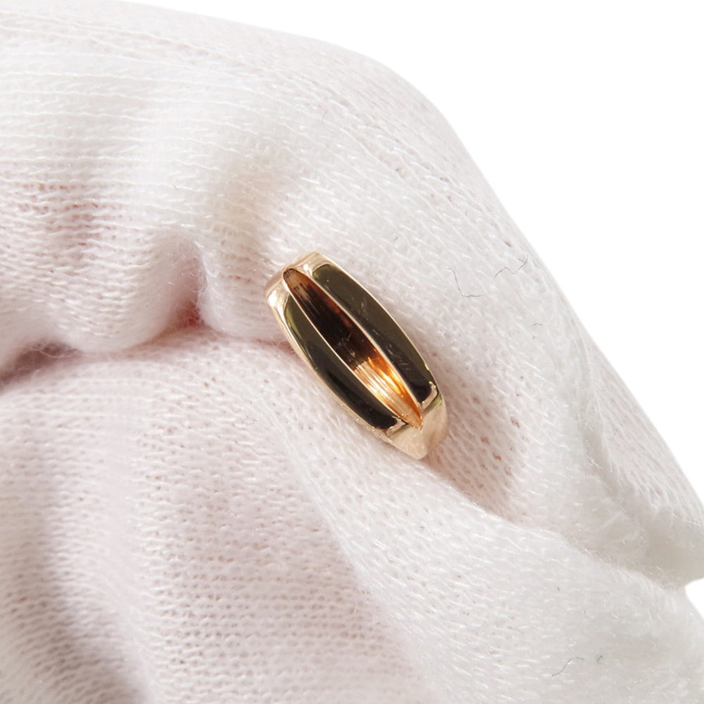 Hermes Kelly Clochette PM Necklace with 104 Diamonds (0.53ct total) in 18K Pink Gold. HERMES pendant, diamond — Like New