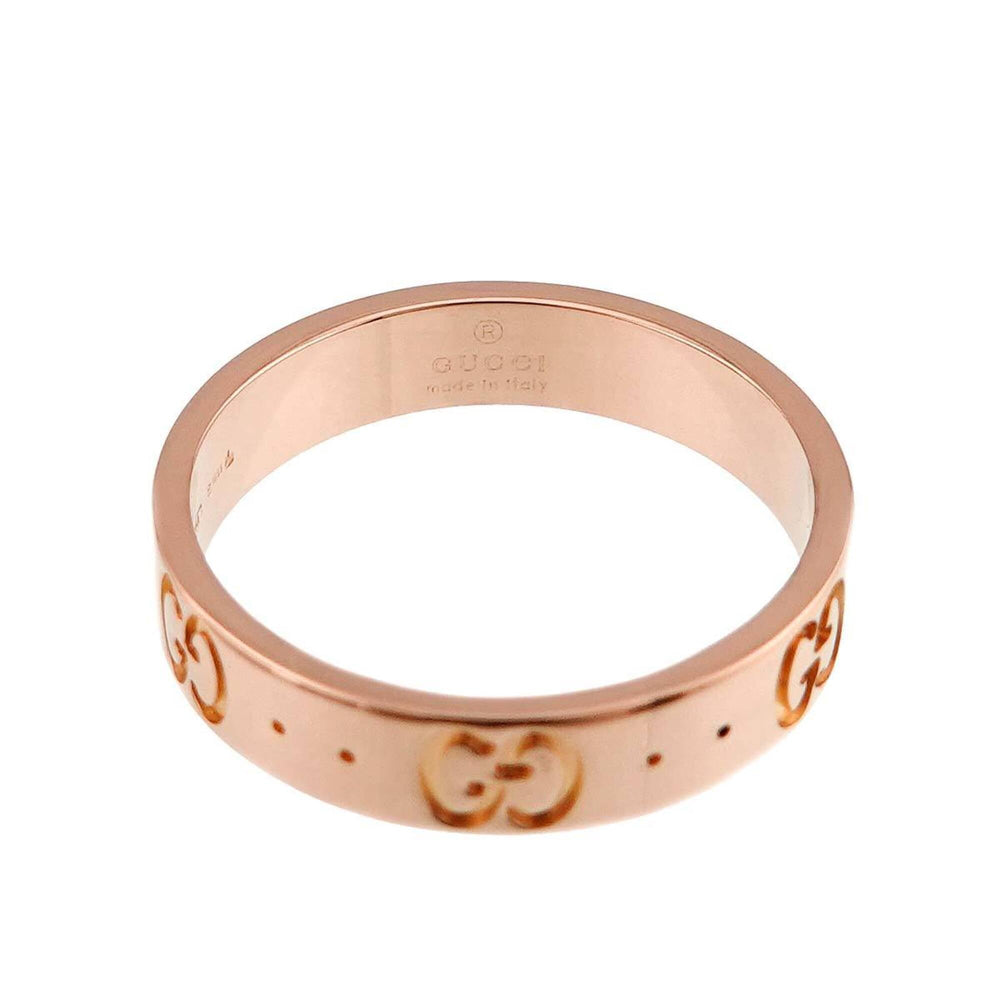 Gucci Icon Ring #13, 18K PG Pink Gold 750 — Like New