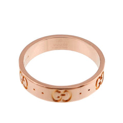 Gucci Icon Ring #13, 18K PG Pink Gold 750 — Like New