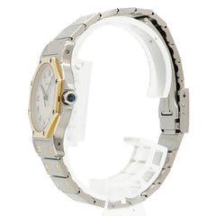 Cartier Santos Octagon LM W2001583 Ivory Dial Watch (Men's & Women's) — Very Good