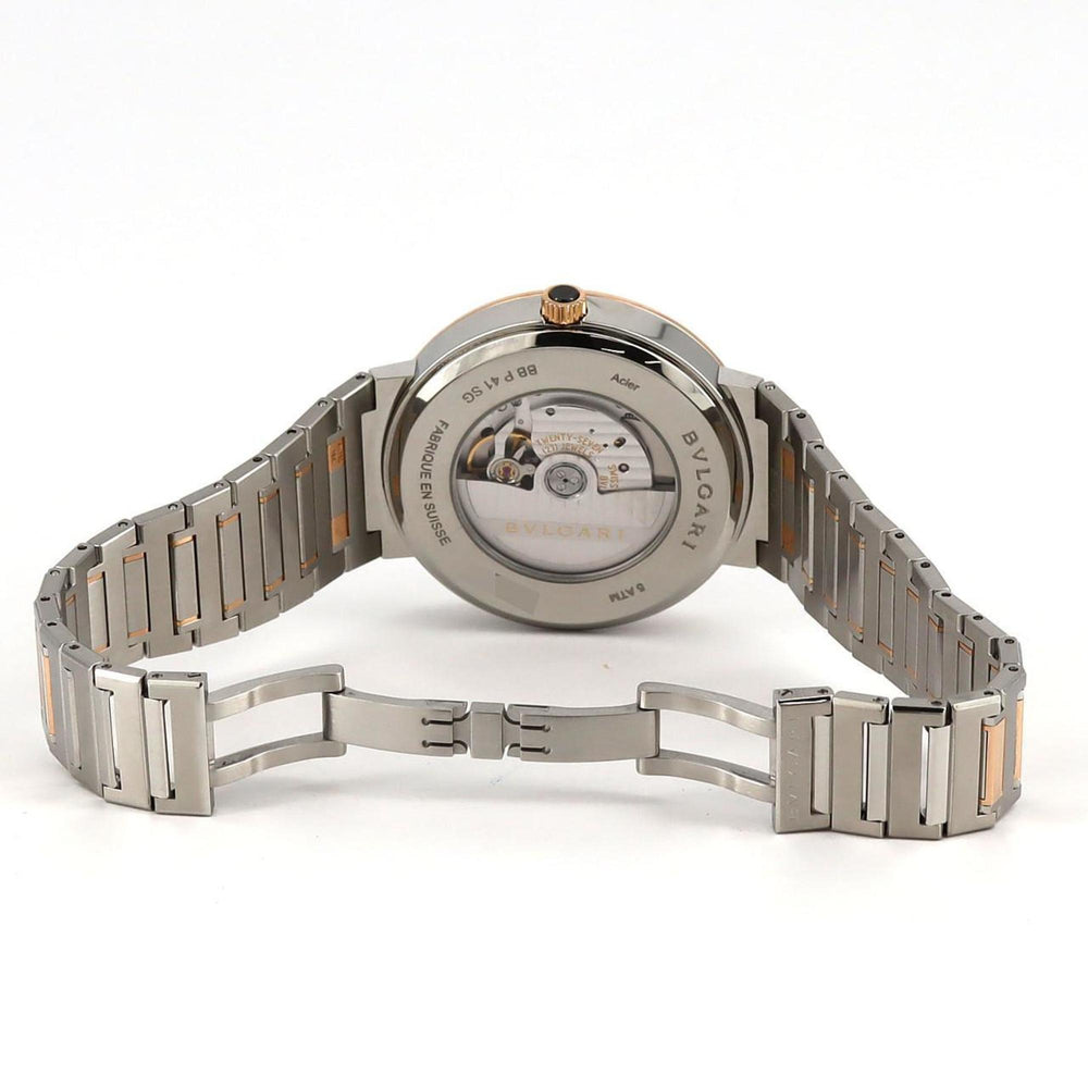 Bulgari PG Combi BBP41SG 102930 SSxPG Watch Automatic — Very Good