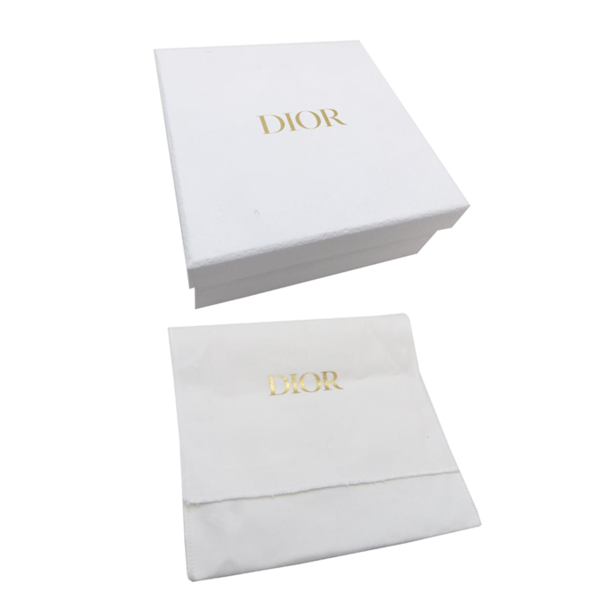 Christian Dior Glycine Women's Wallet/Coin Case S0966ONMJ M51U Lamb Beige