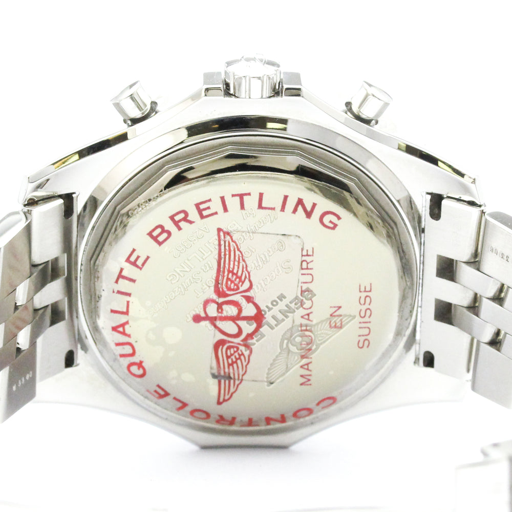 BREITLING Bentley Motors Steel Automatic Mens Watch A25362 Polished — Very Good
