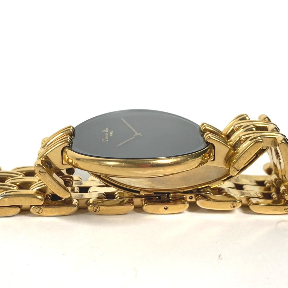 Dior 47 154-3 Bagira Men's Watch, Plated Stainless Steel, Gold, M-240623-4 — Good