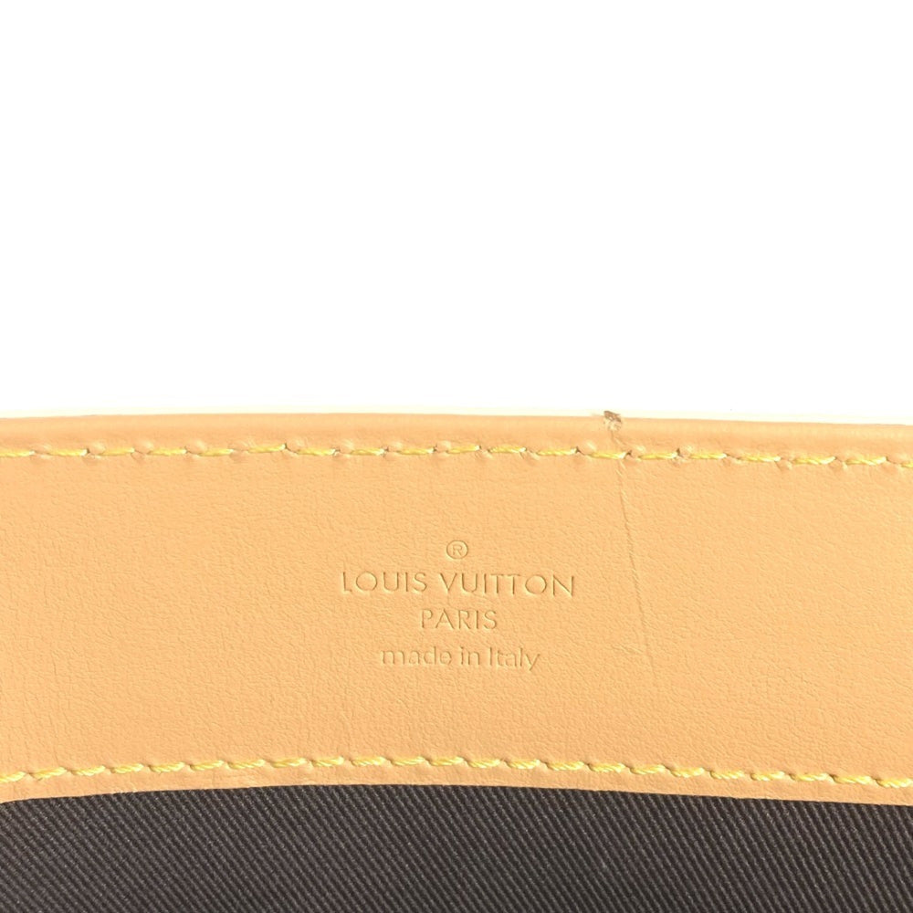 LOUIS VUITTON M24859 Monogram Craggy Sac Plat Tote Bag Vertical Handbag Men's Women's Beige Like New — Like New