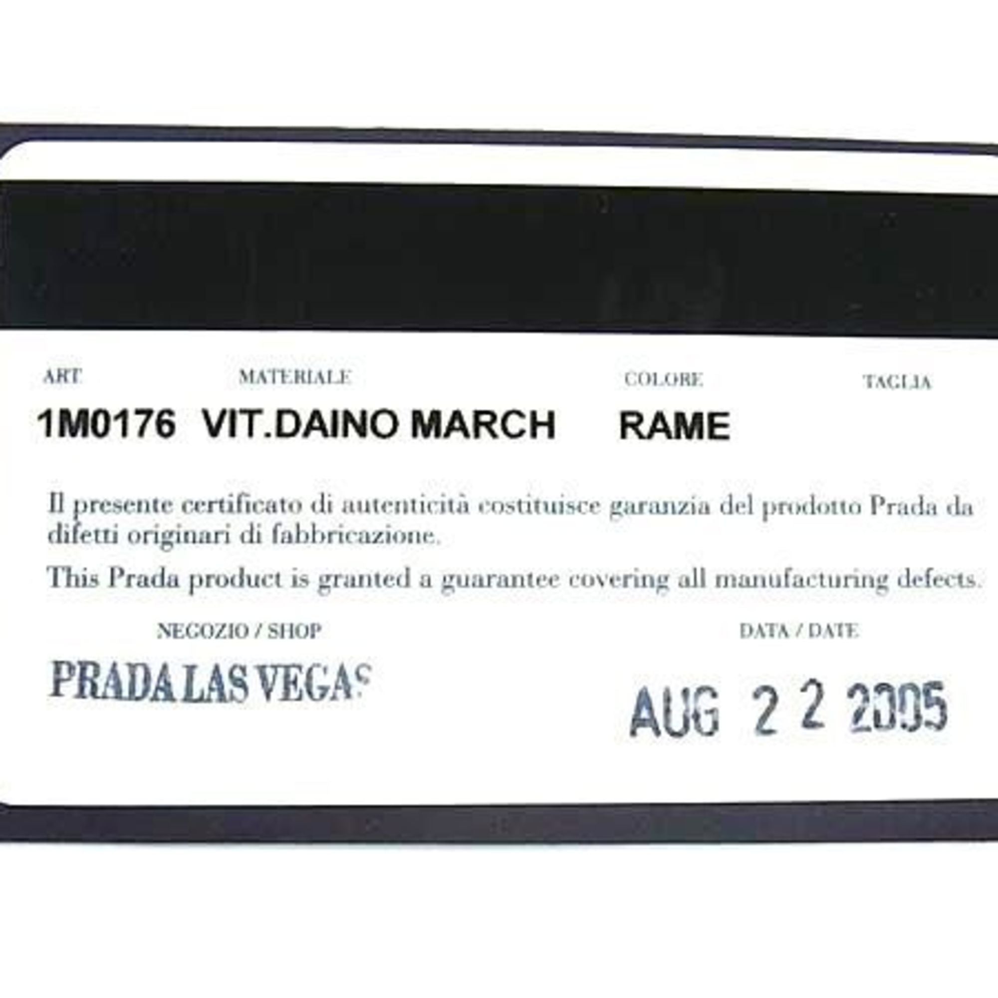 PRADA Prada Wallet 1M0176 Brown Leather Women's Tri-fold