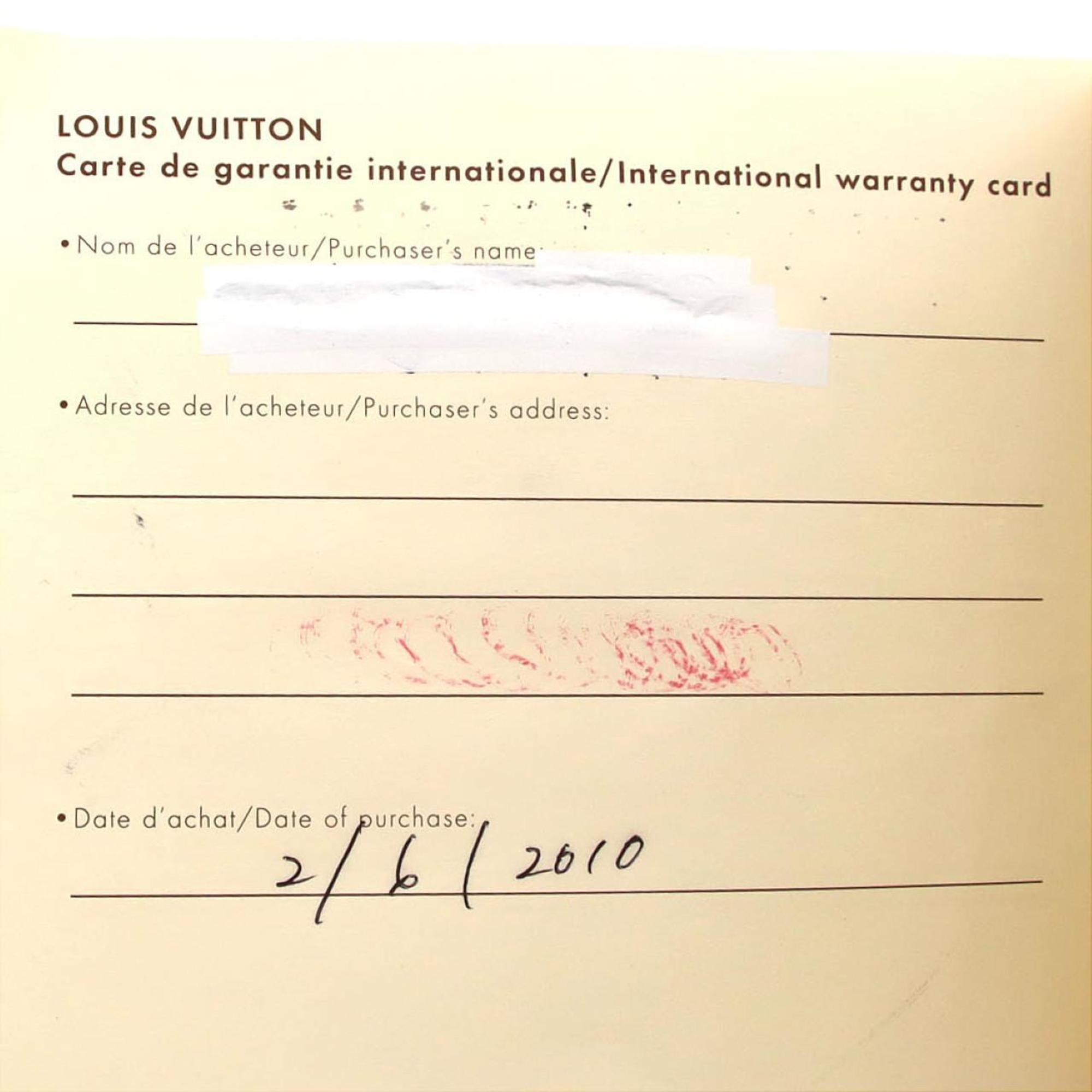 Louis Vuitton Tambour Q121T Stainless Steel Quartz Watch — Very Good