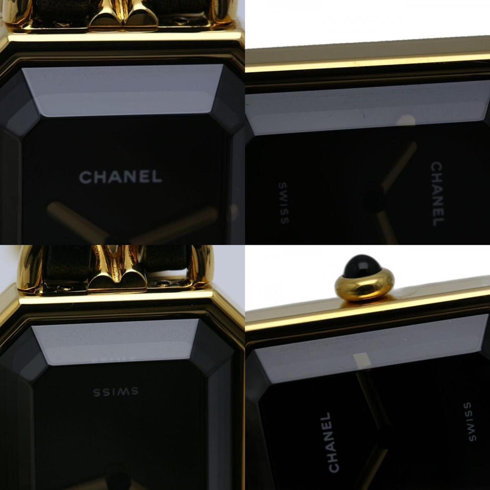 CHANEL Premiere Large Size H0001 483011003 Women's Watch GP (Gold Plated) x Leather 130518 — Very Good