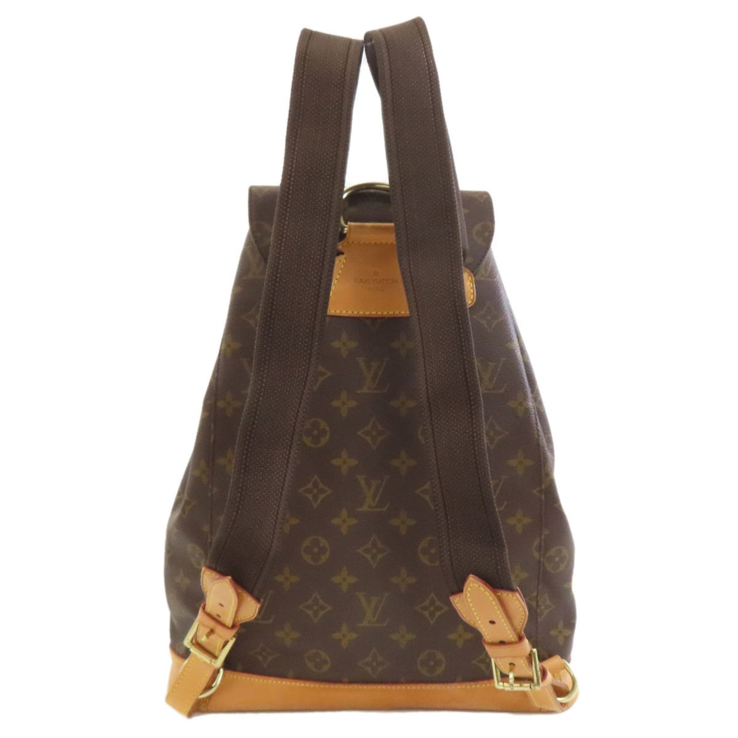 Louis Vuitton M51136 Montsouris MM Backpack/Daypack Monogram Canvas Women's LOUIS VUITTON