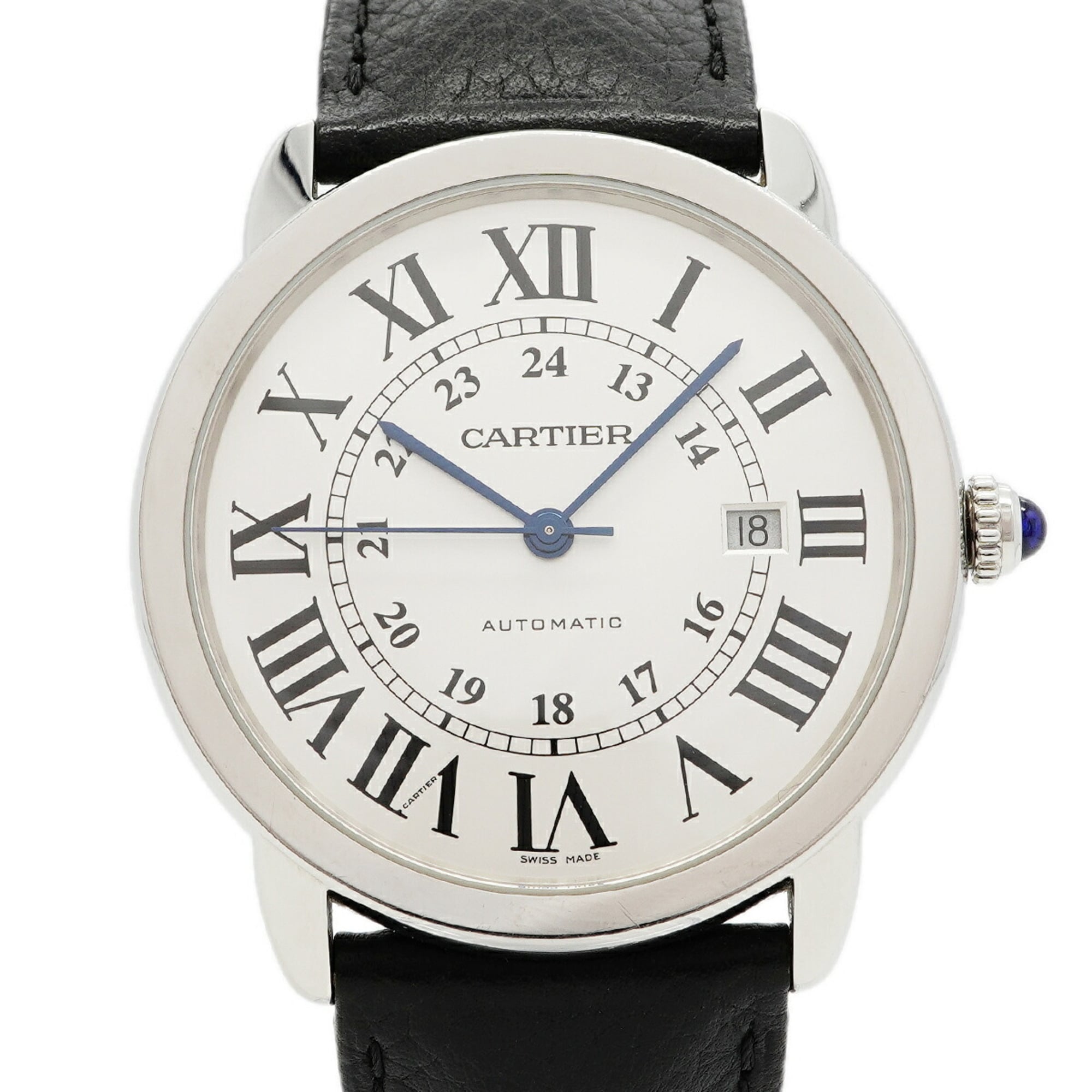Cartier Ronde Solo XL WSRN0022 Silver Dial Men's Watch — Good