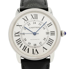 Cartier Ronde Solo XL WSRN0022 Silver Dial Men's Watch — Good