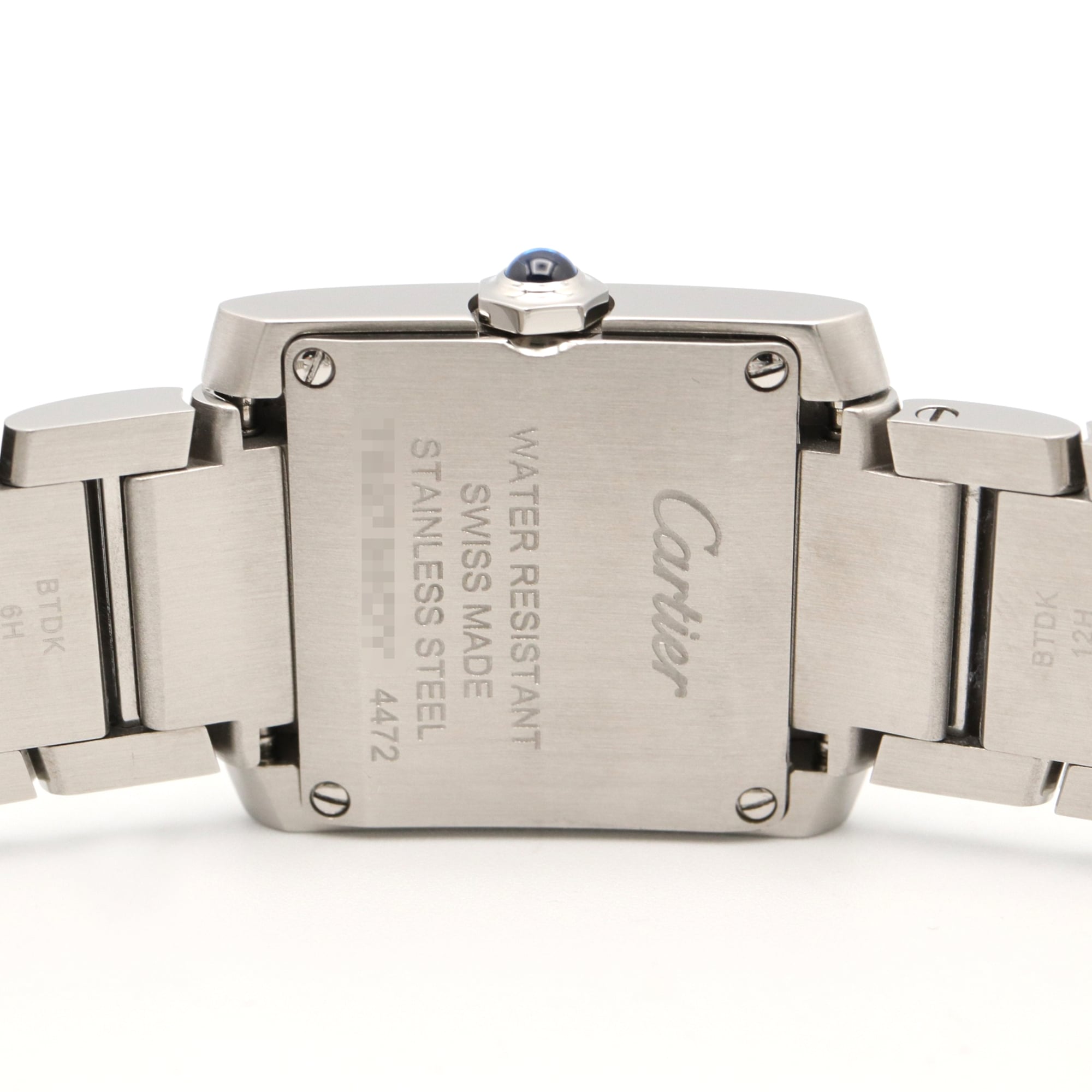 Cartier Tank Française SM Watch, Stainless Steel, Ladies, Silver Tone, WSTA0065 — Very Good