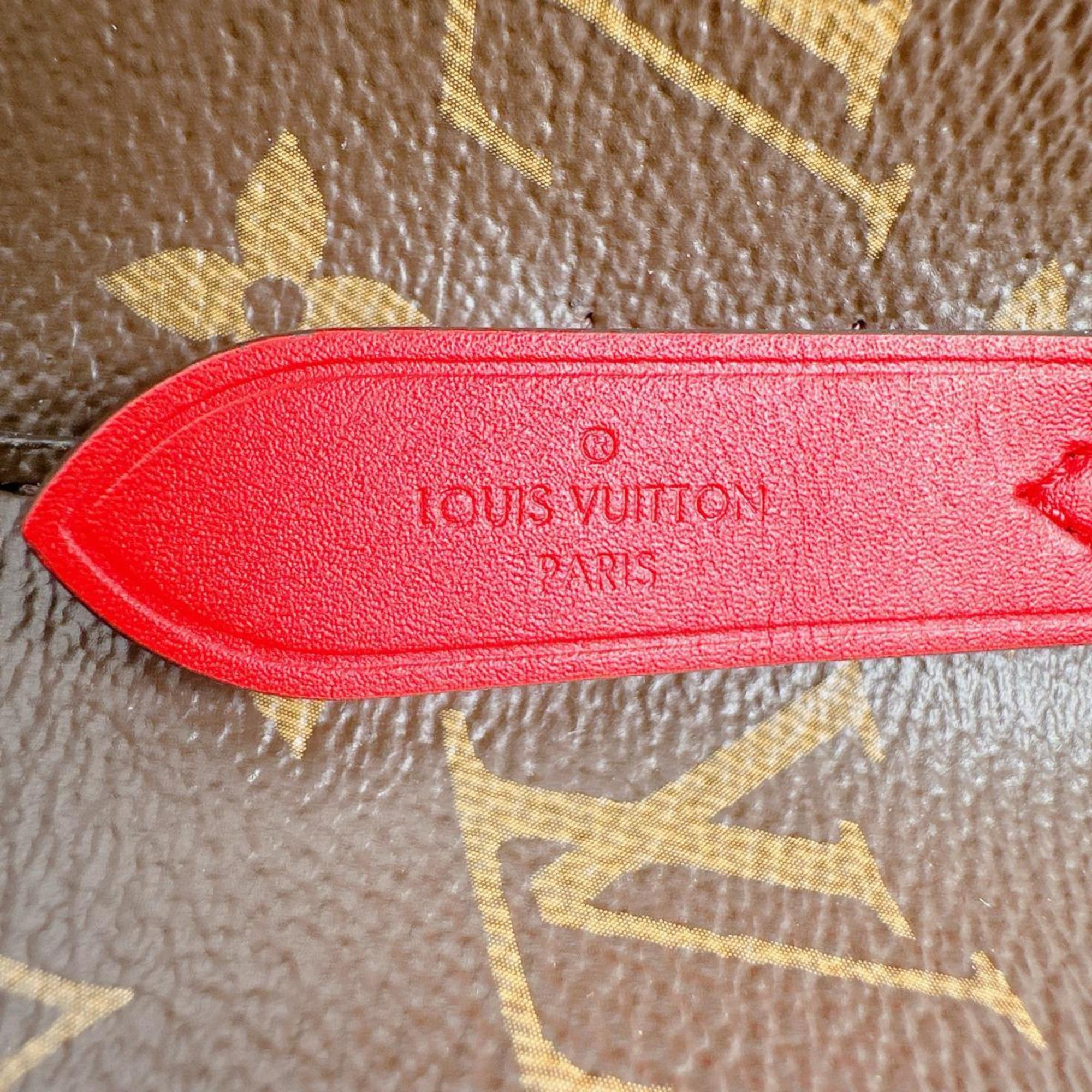 Louis Vuitton Coquelicot Shoulder Bag, 2-Way Monogram NeoNoe Canvas, M44021 — Like New