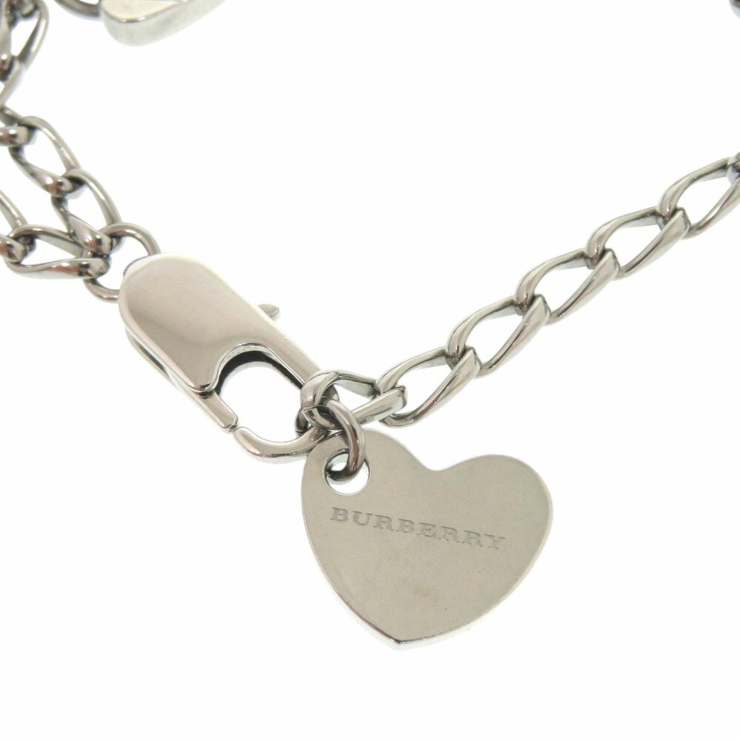 Burberry Heart Bracelet Stainless Steel Silver Quartz Watch 0230BURBERRY