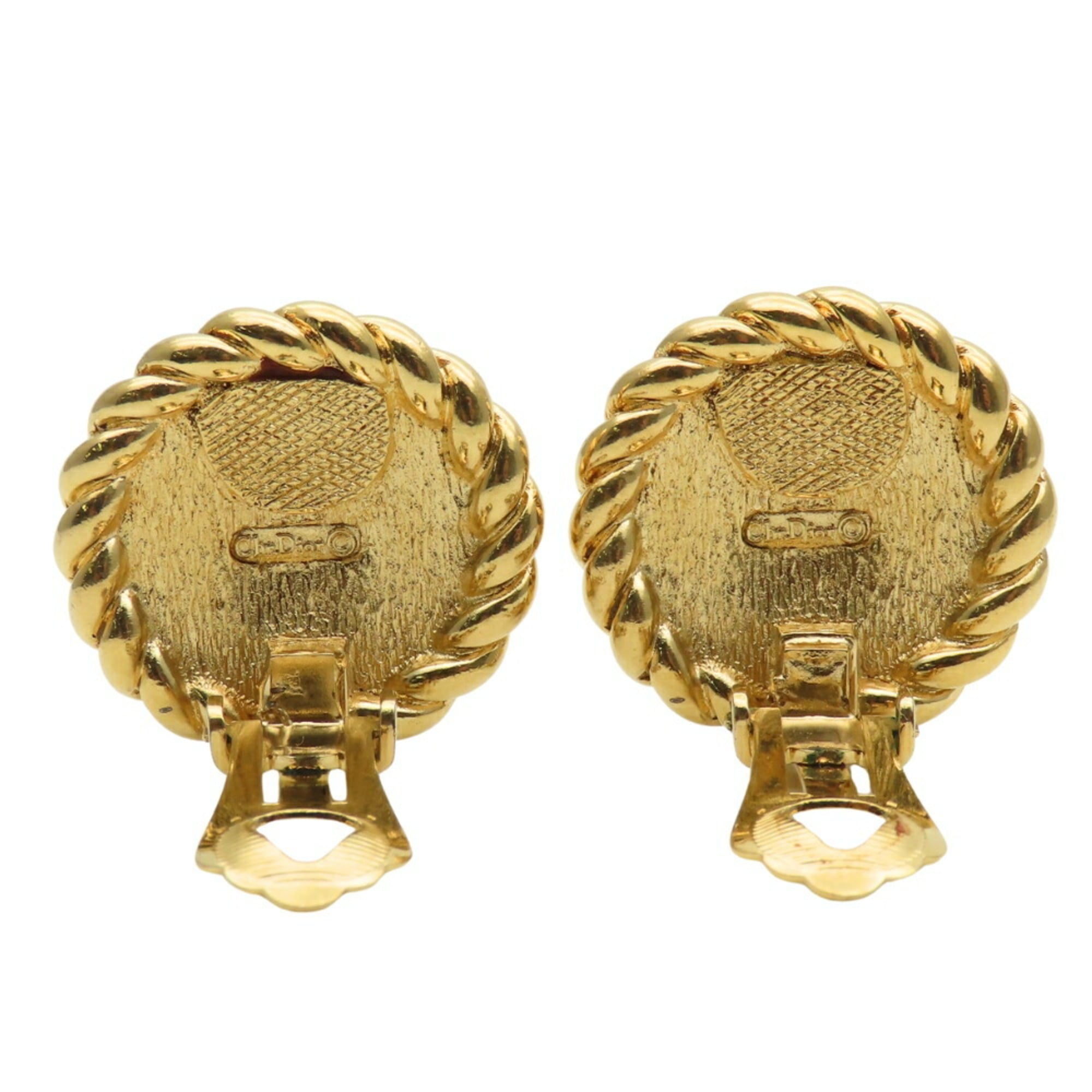 Christian Dior Metal GP Earrings for Women