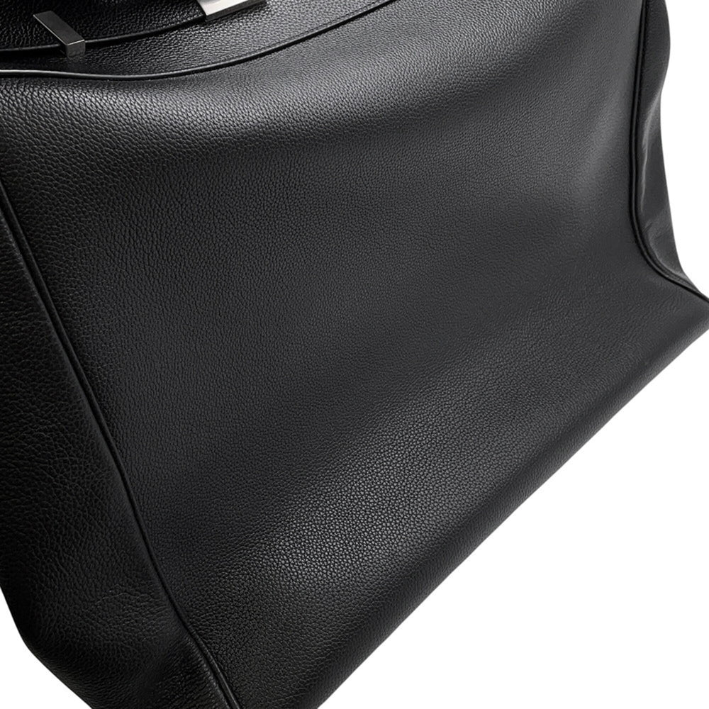 Yves Saint Laurent Saint Laurent Paris Manhattan N S Leather Tote Bag 757302 SAINT LAURENT PARIS Handbag Black — Like New