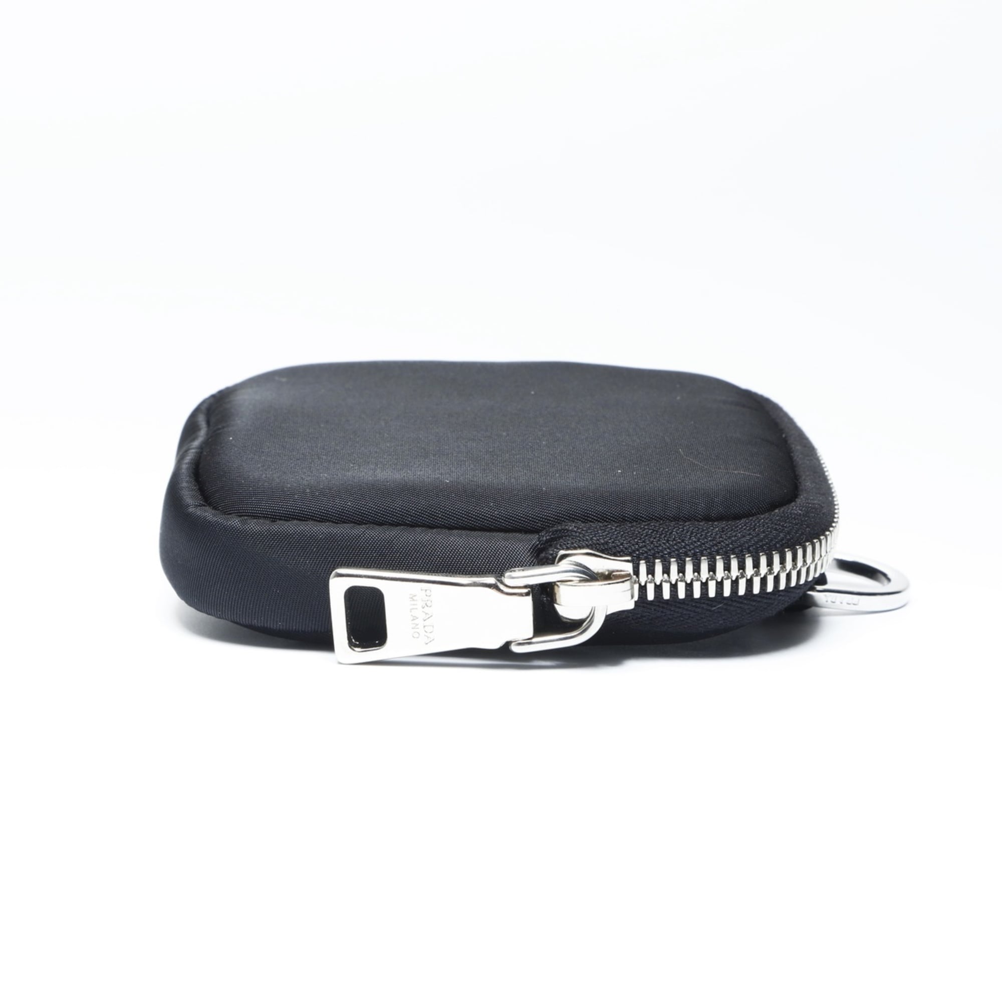 Prada PRADA Nylon Mini Pouch Black
