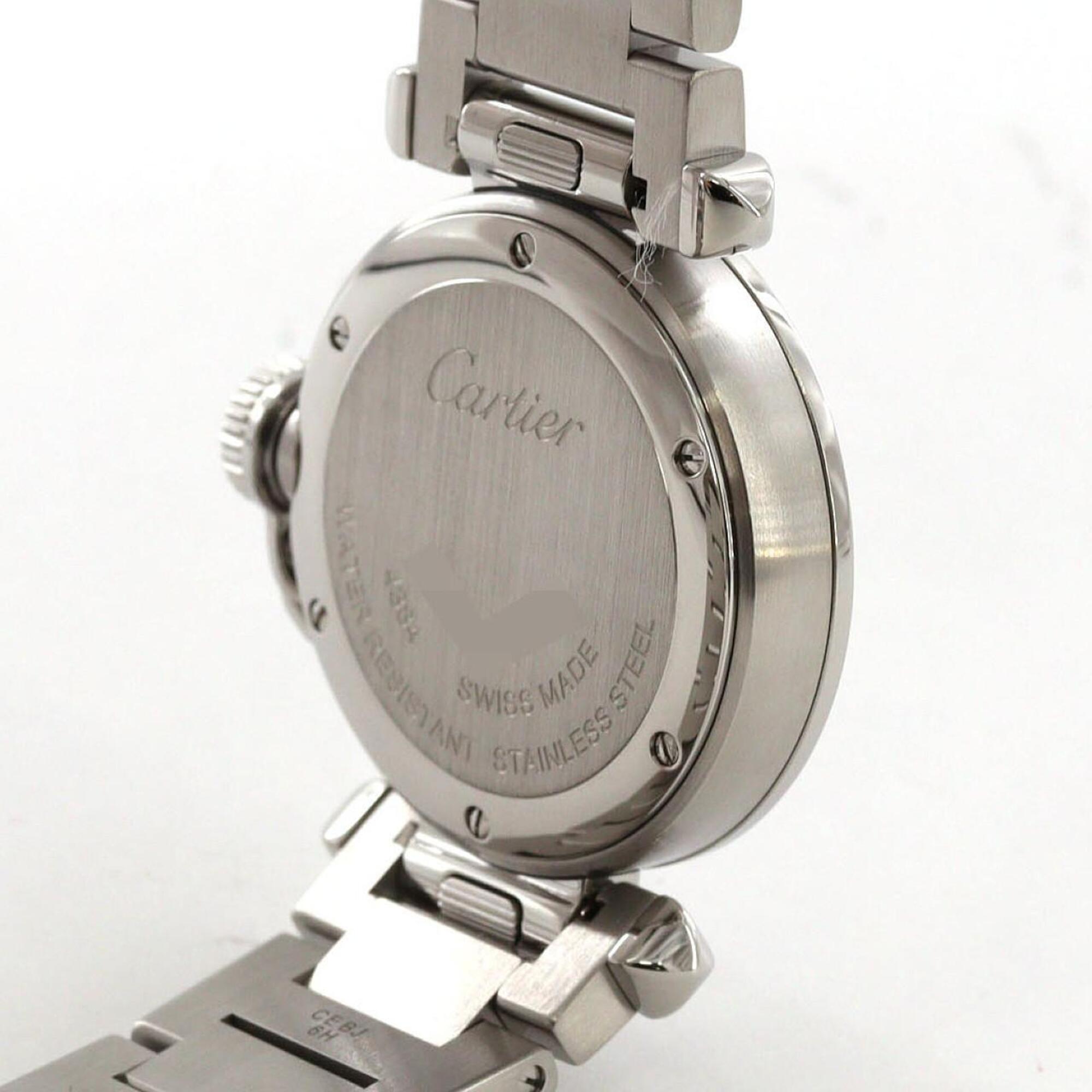 Cartier Pasha de WSPA0021 SS Quartz Watch — Very Good