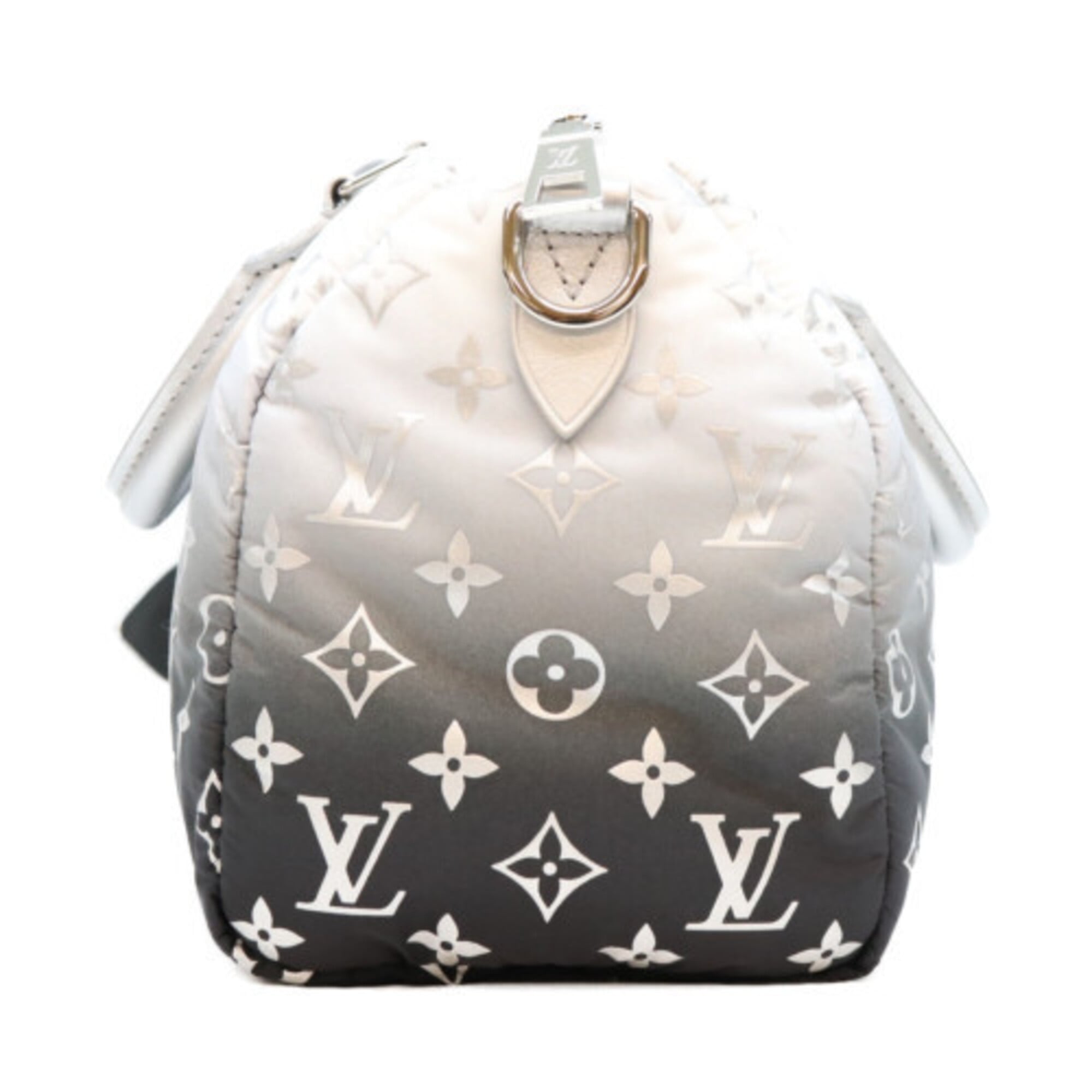 LOUIS VUITTON M11848 LVSKI LV Snow Speedy Bandoulière 25 Shoulder Bag, Silver, Silver Hardware, Men's — Like New