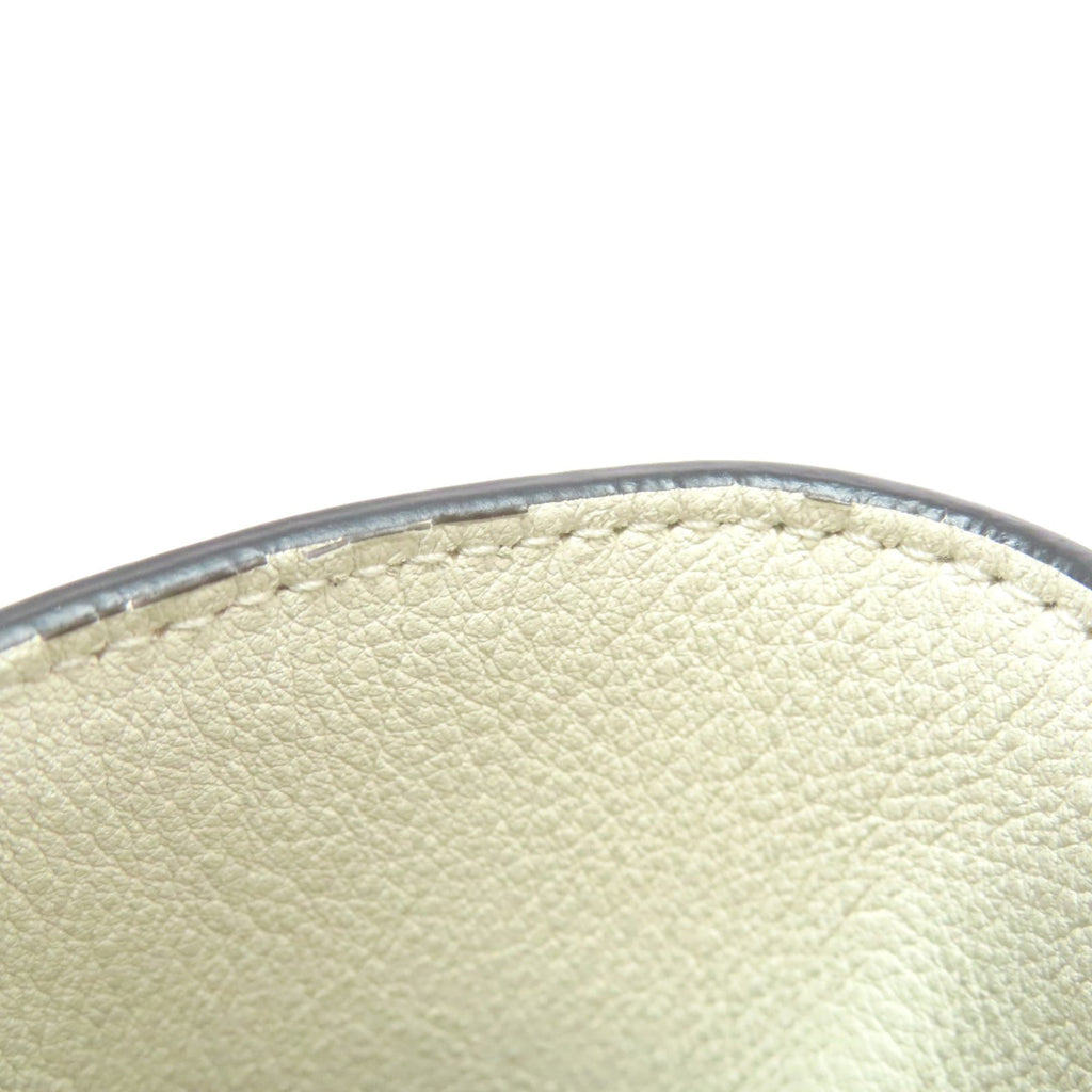 Prada Logo Metal Tote Bag Calfskin Women's PRADA