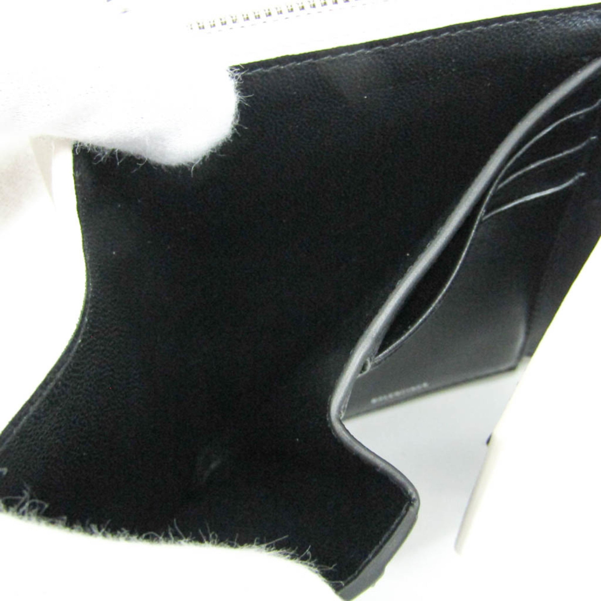 Balenciaga Envelope Compact Wallet 753762 Men,Women Leather Wallet (tri-fold) Black,Off-white