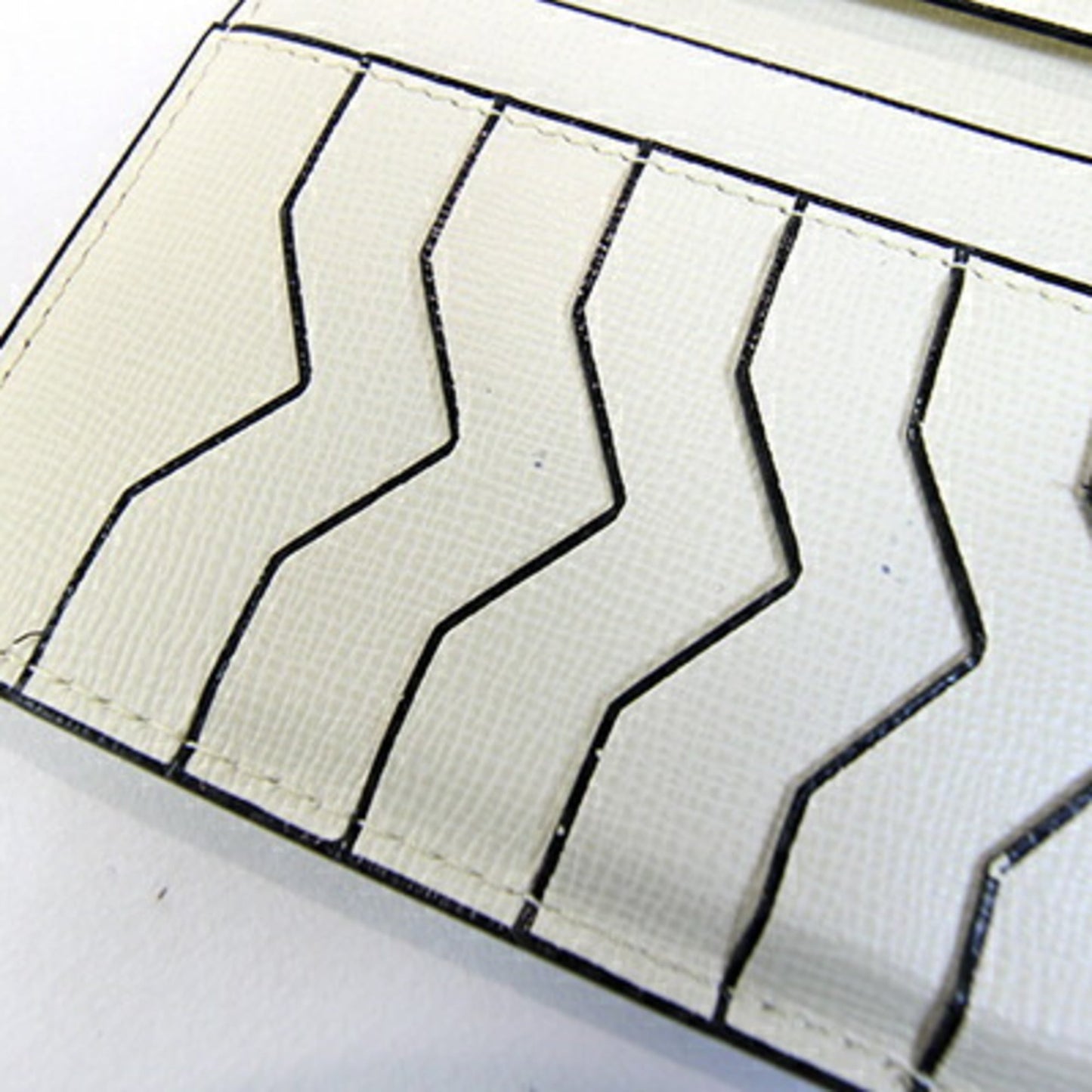 Valextra Bi-fold Long Wallet Vertical 12 Cards SGNL0021044L99WF99WW Ivory Leather Women Men