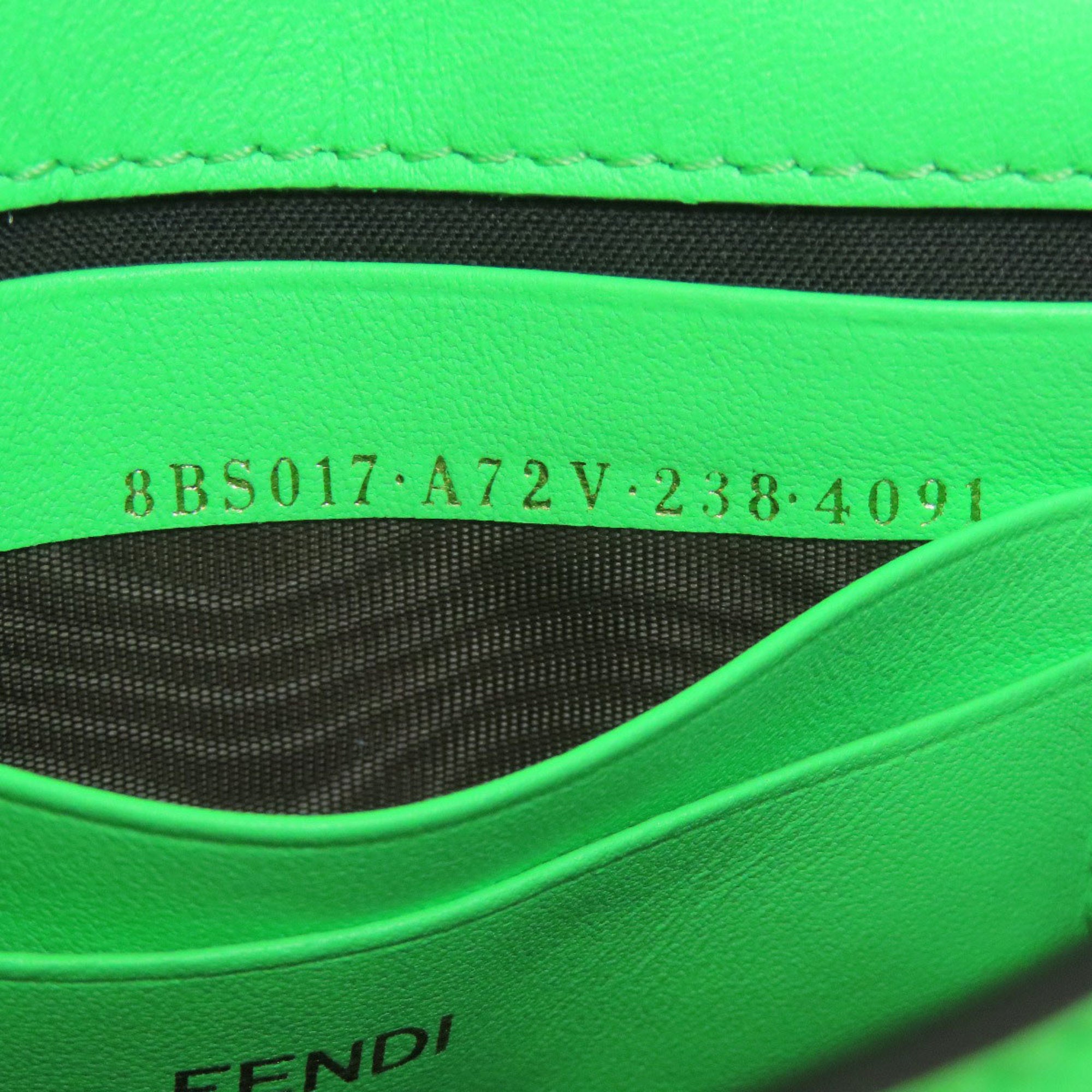 Fendi Zucca pattern 2-way handbag in calfskin for women